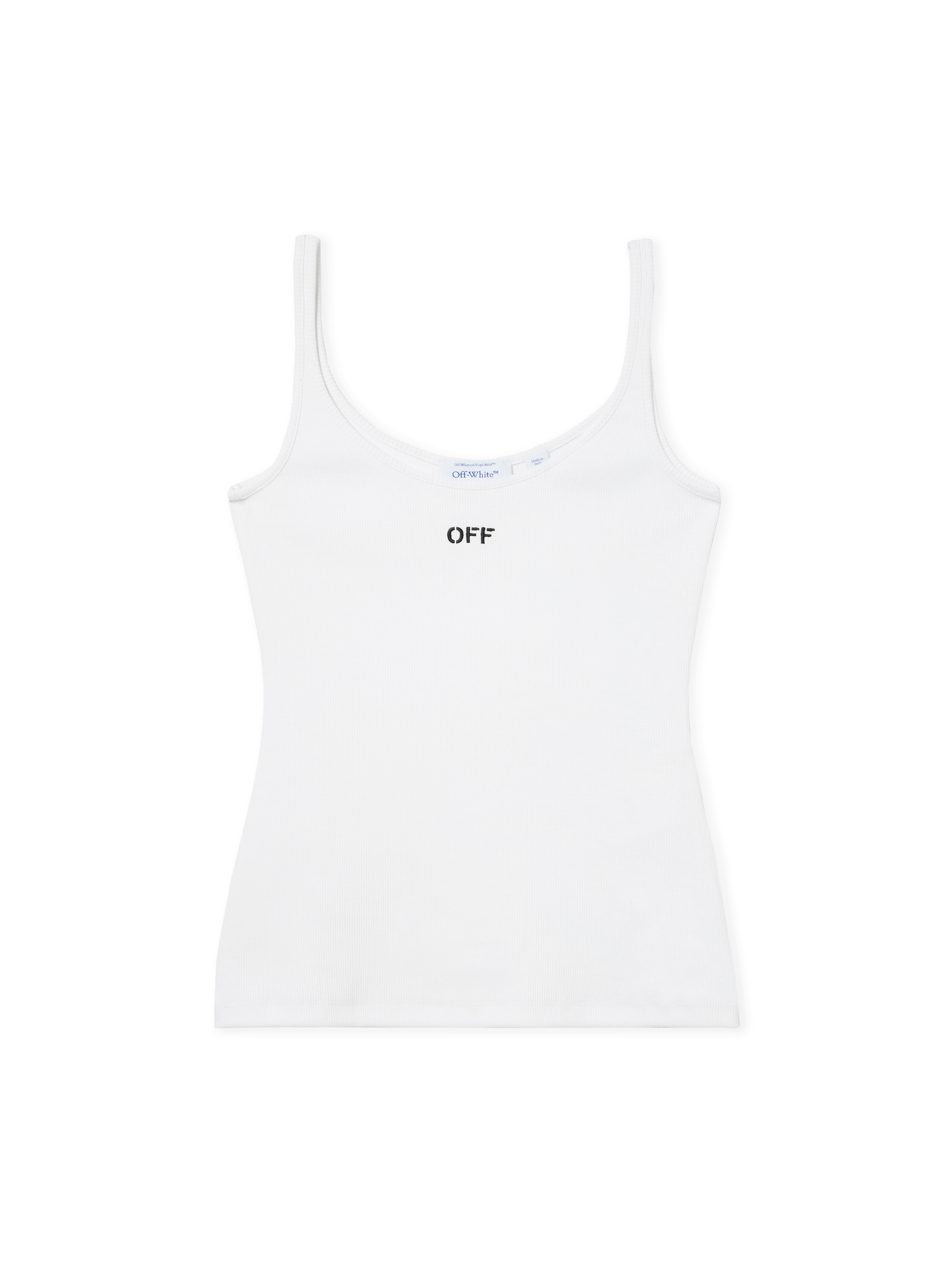 Off-White Off Stamp Rib Tank Top