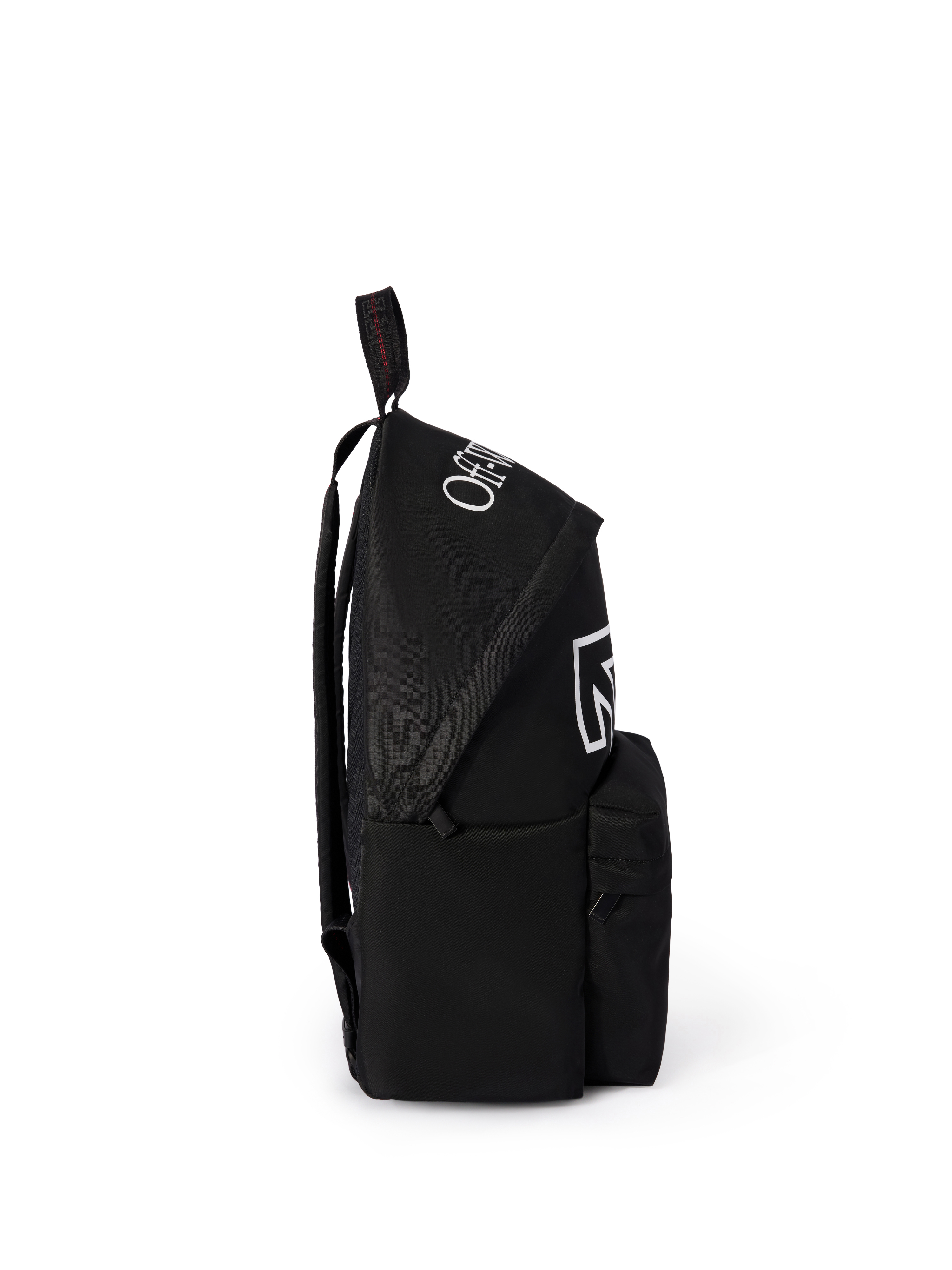 Off-white Heritage Mini Backpack - Functional Elegance For Daily Use In Black