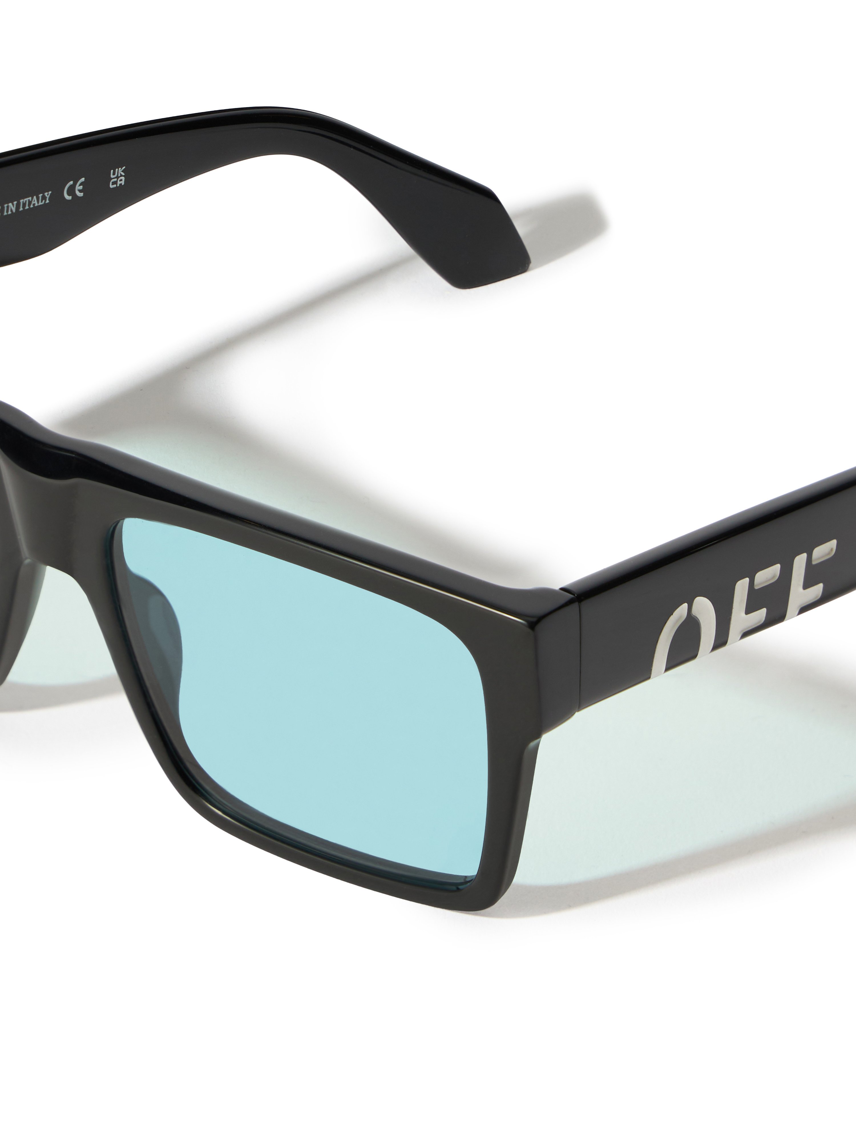  Off White Casper Light Blue Lens Sunglasses -  Sonnenbrille Shiny Glacier O/s 