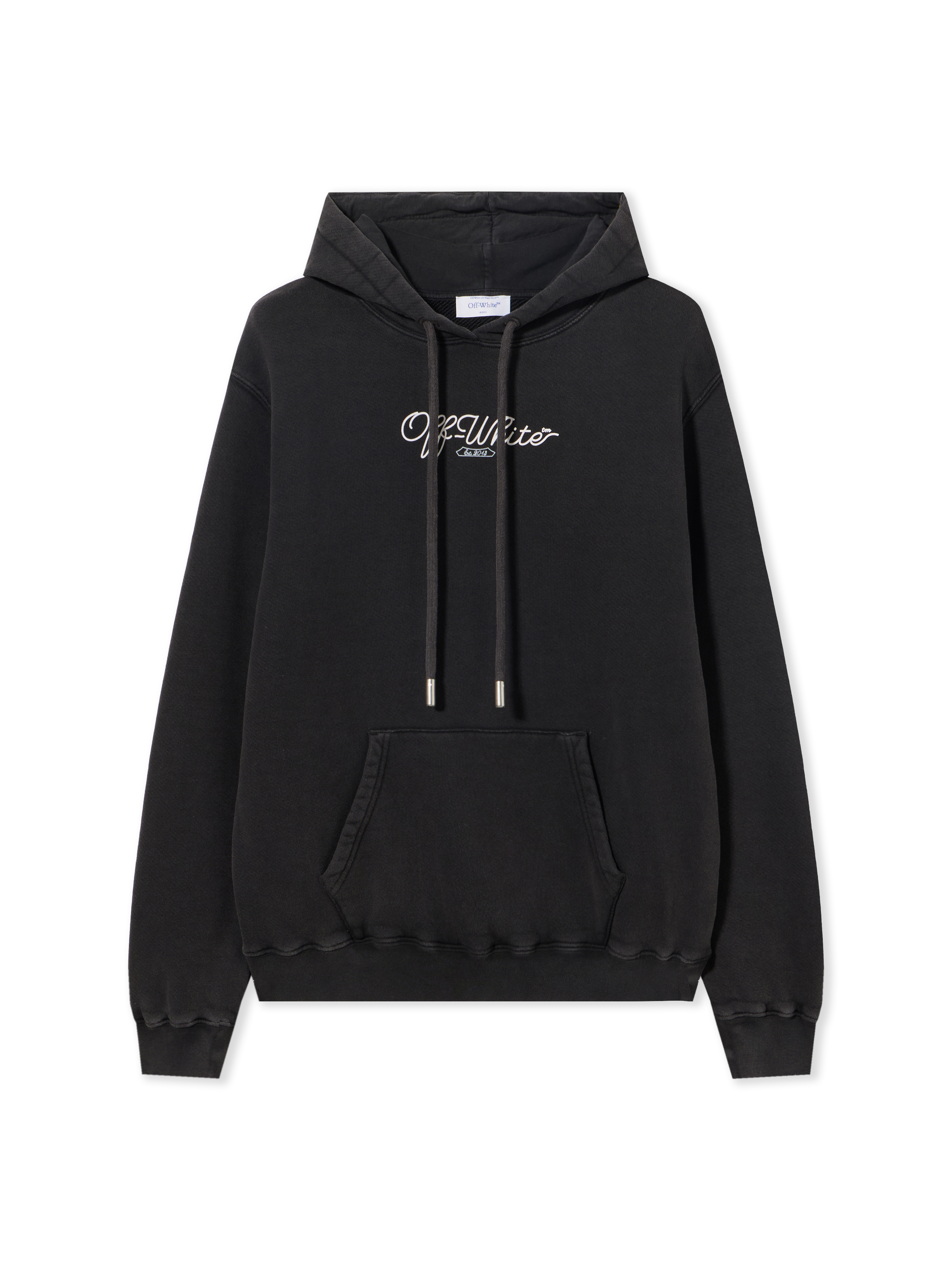  Off White Scissor Arrow Hoodie - Female Parfüms Washed Black-white S 