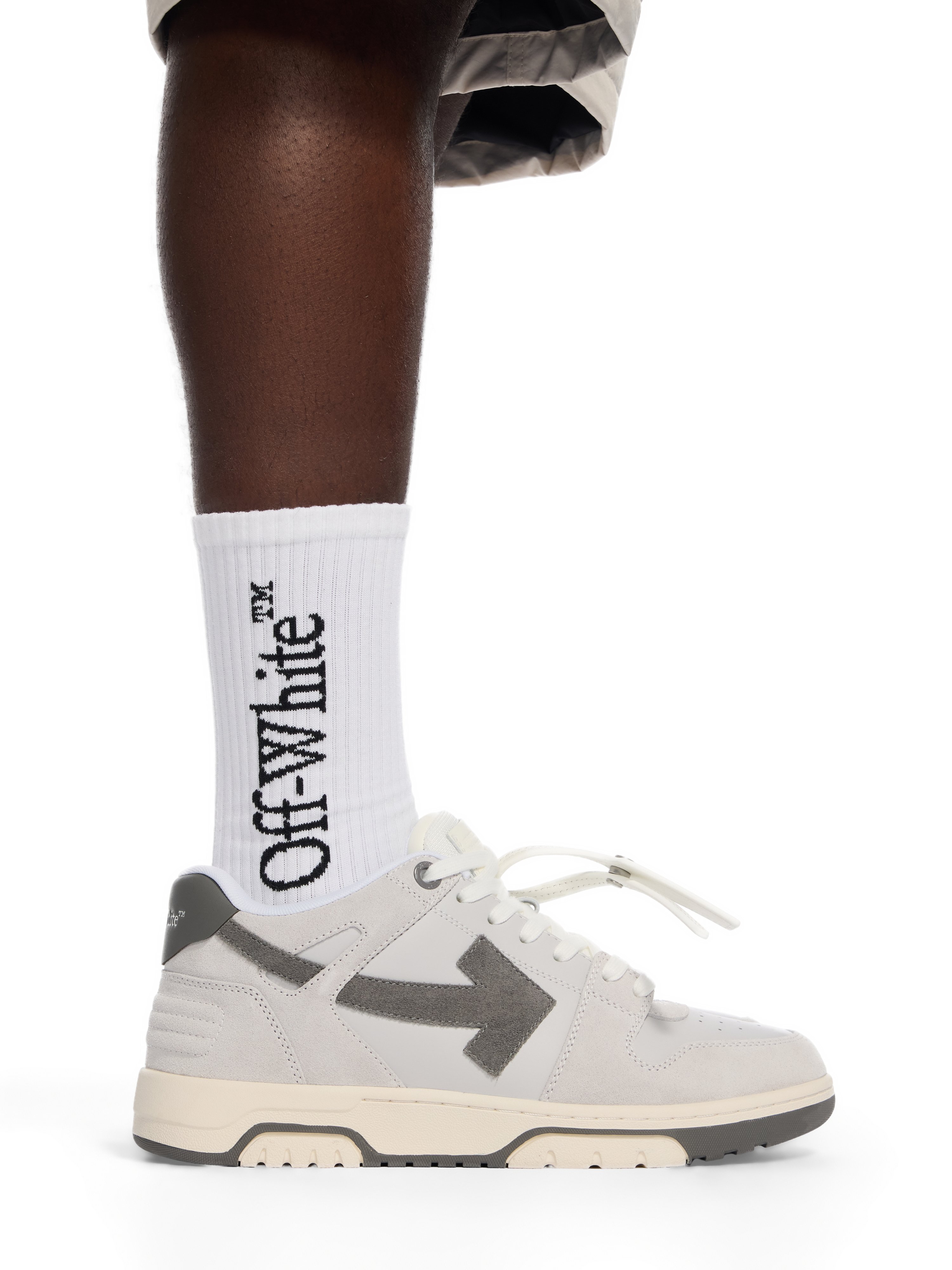OFF WHITE Out Of Office Sneakers - Male Medium Grey - Dark Grey 39