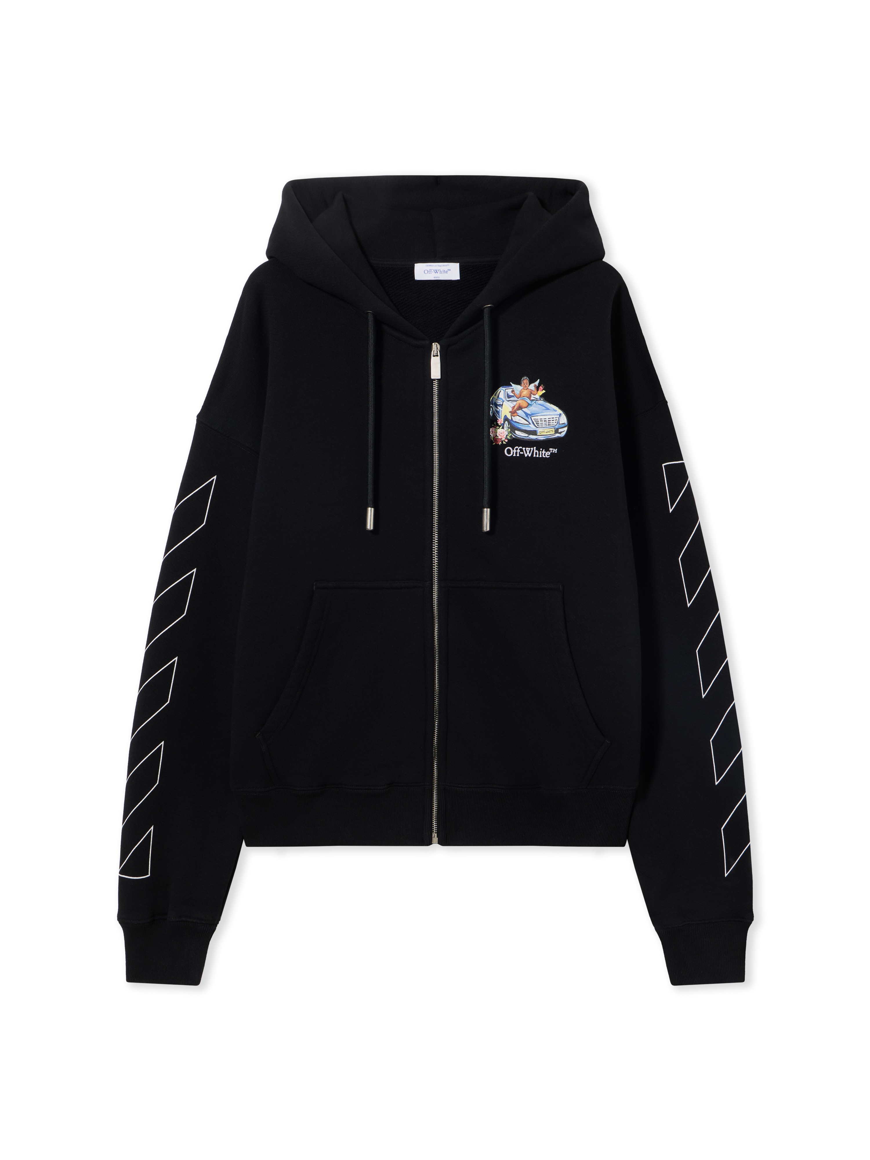 Off-White Fresco Arrow Zip Skate Hoodie