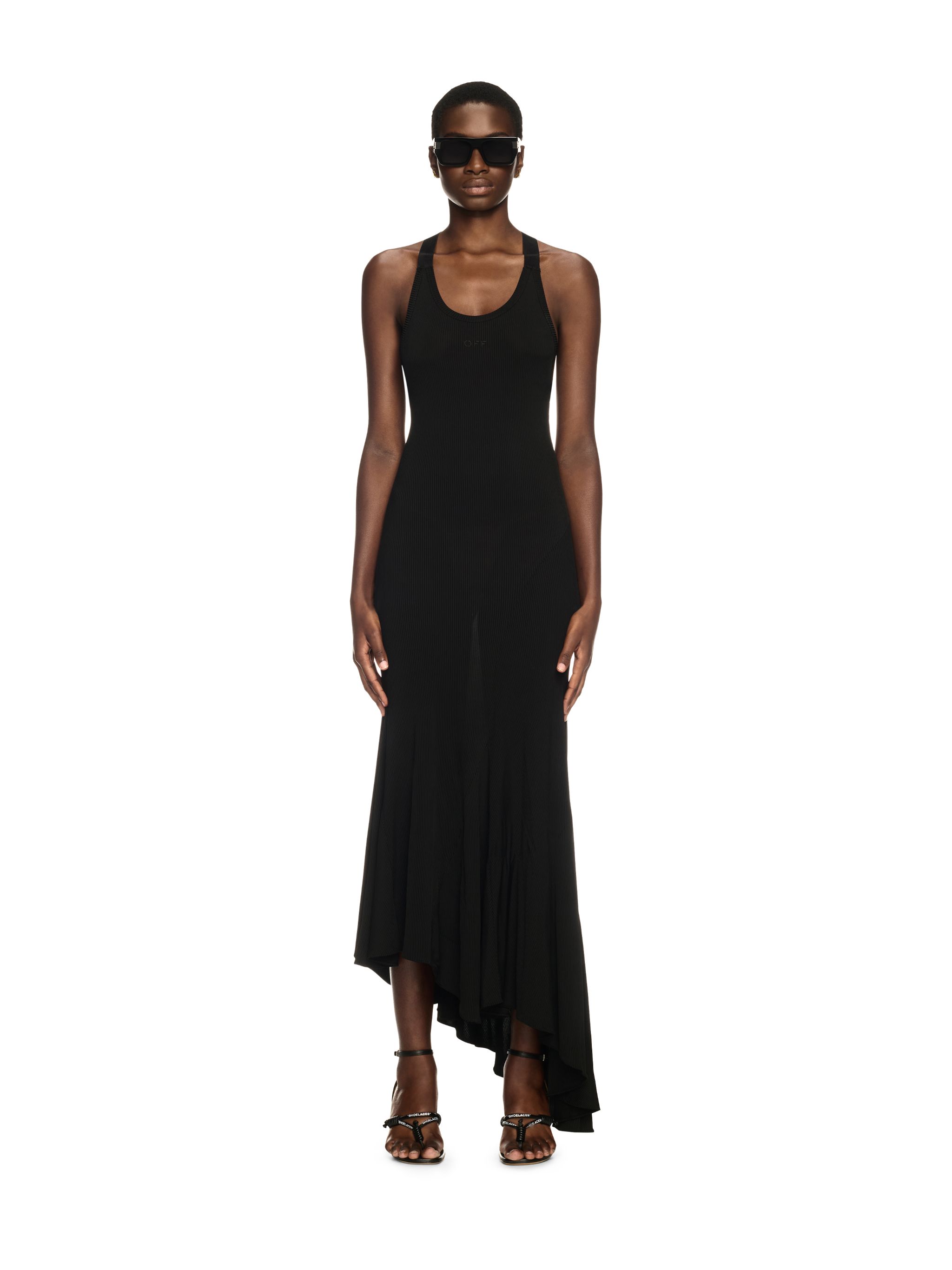 Off-White LIGHT RIB ALLA DRESS