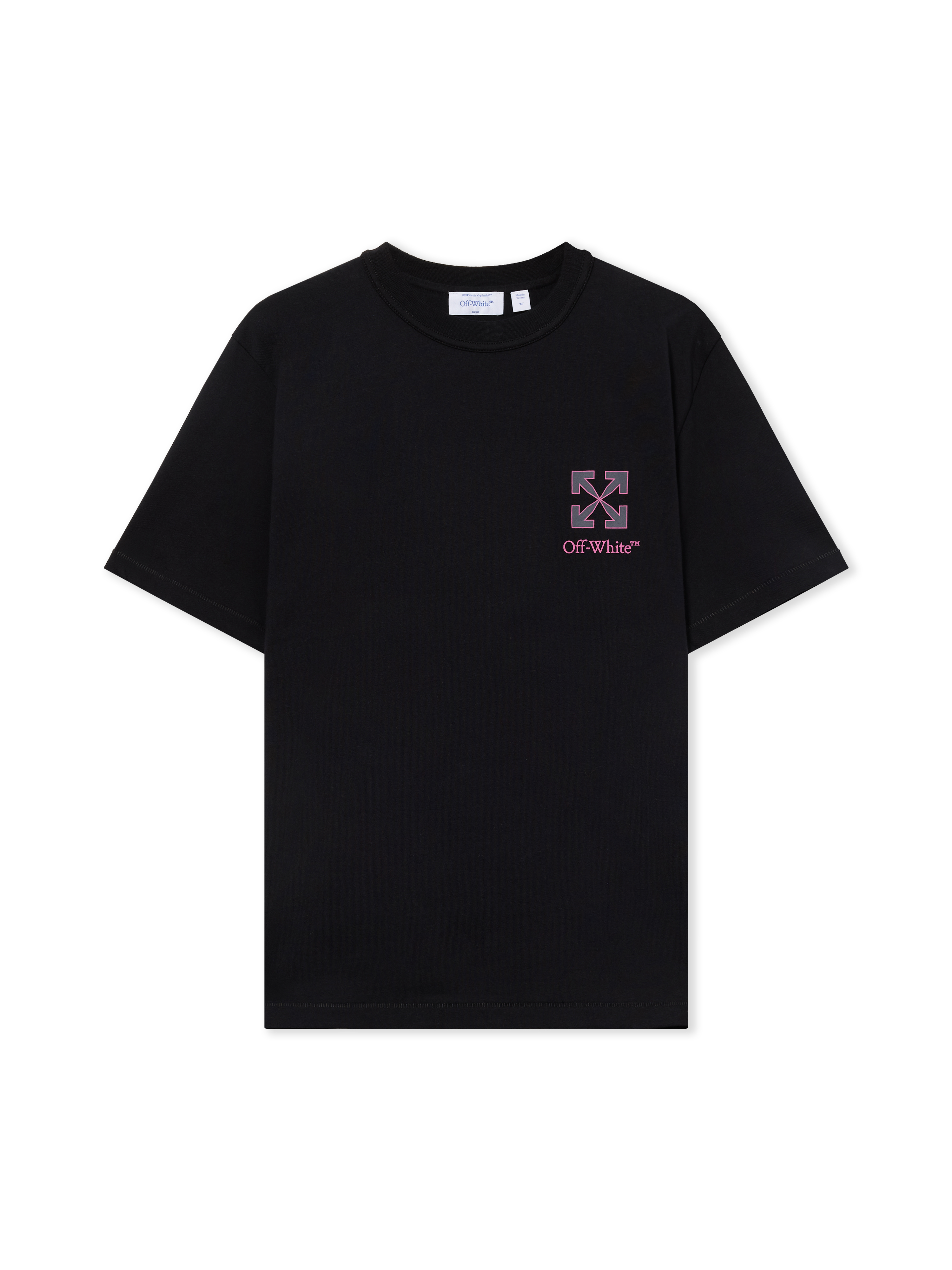 Off White Uomo Nero Top, M, New, - Immagine 2