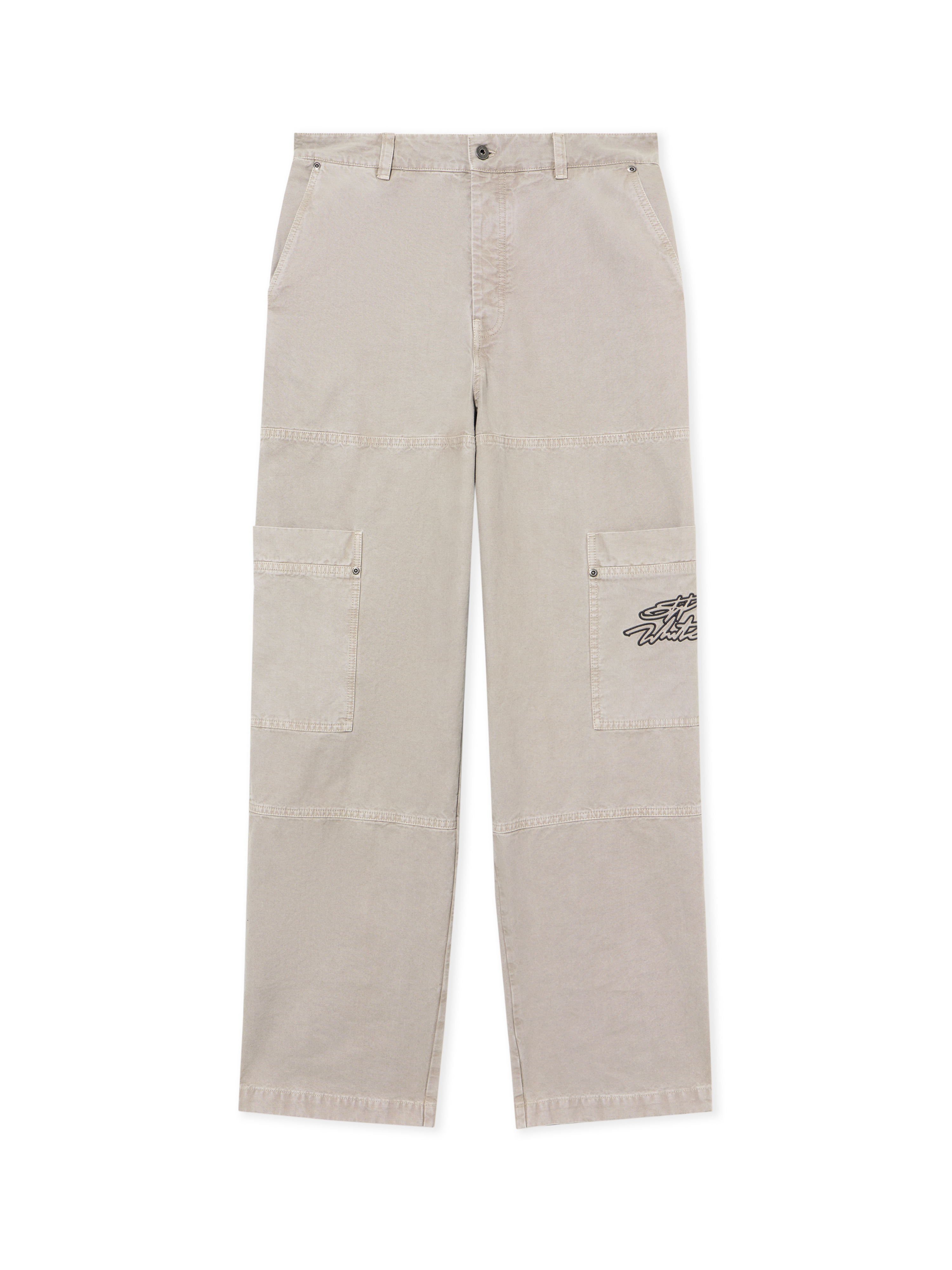Off White Uomo Stone Script Cargo Pants - Bottoms 48 - Immagine 1