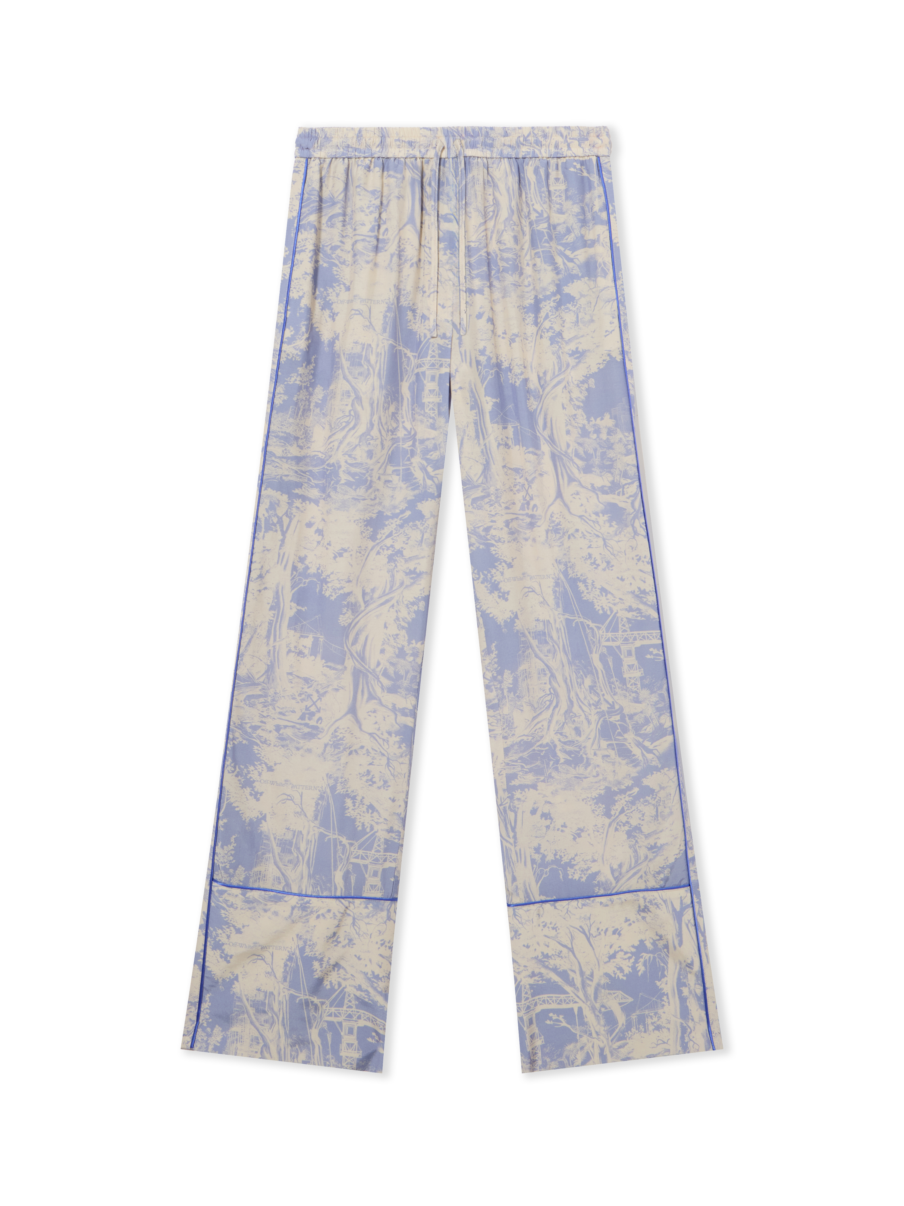 Off-white City Nature Pajama Pants In Ivory Heather