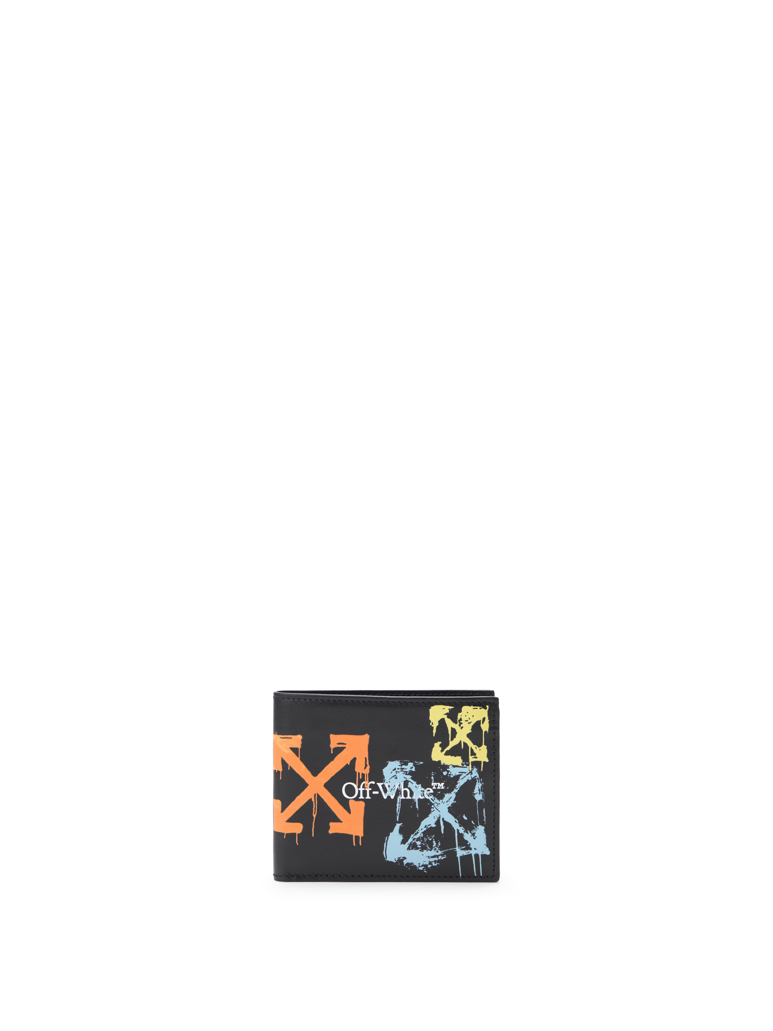 Off-White Bookish Spray Arrow Bifold Wallet