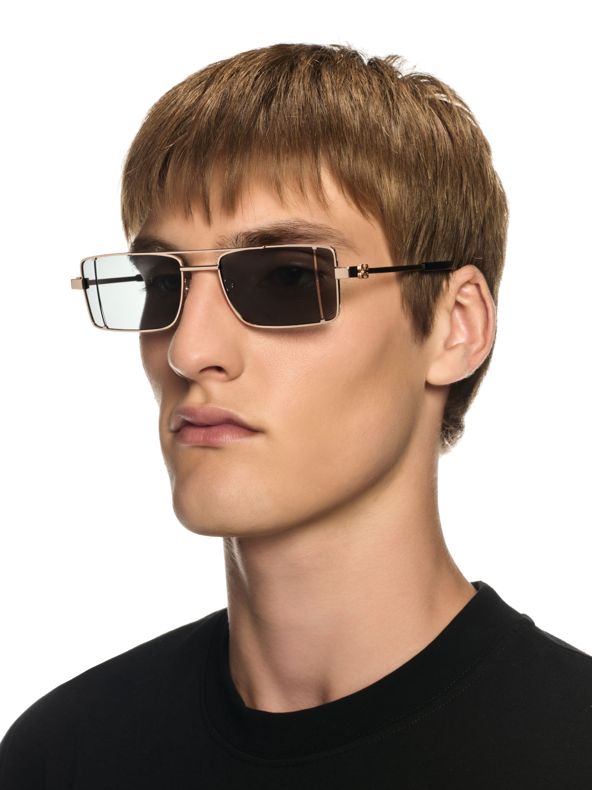 Off-white Oeri14a Cortez Sunglasses Eyewear In Gold