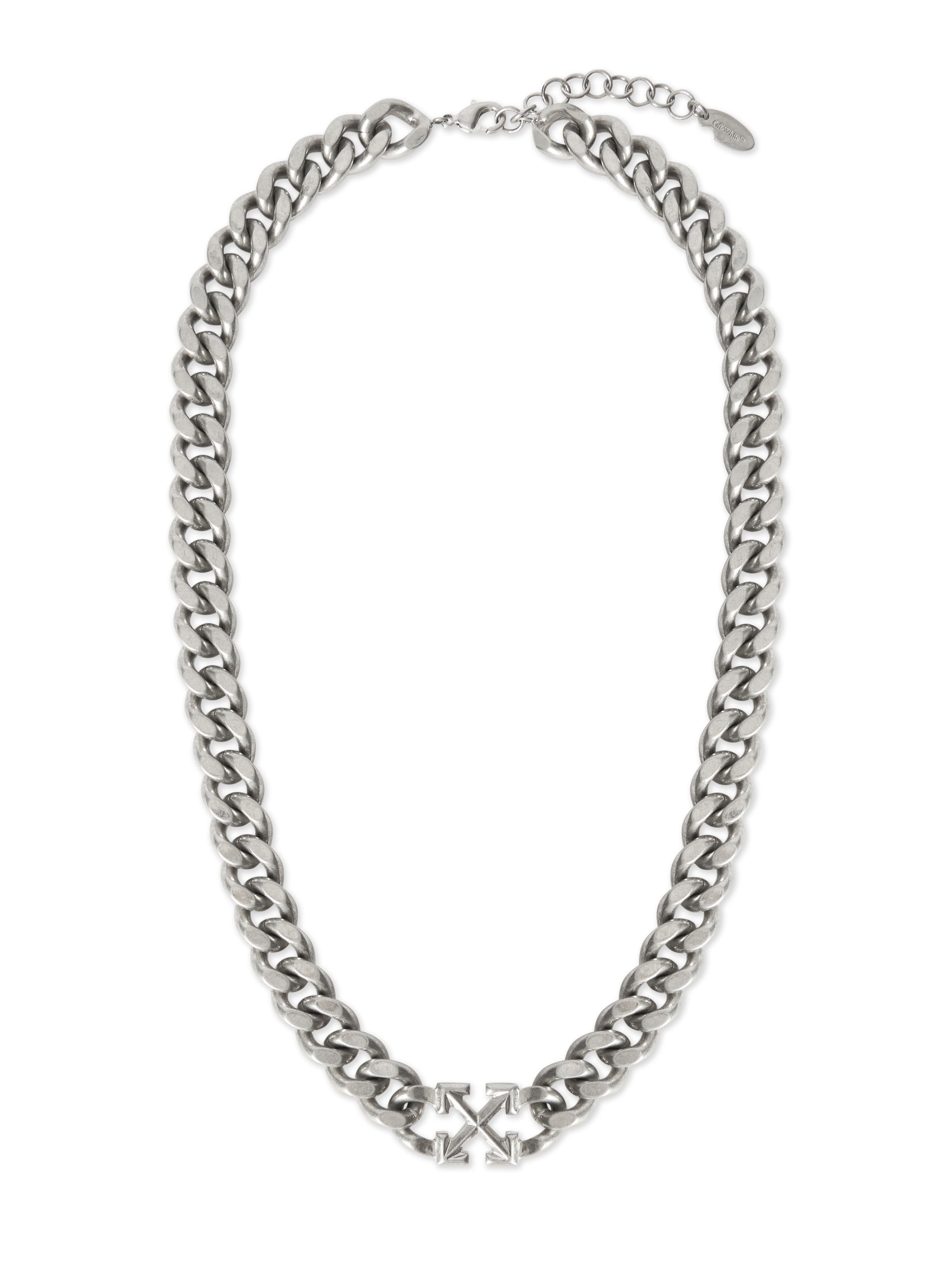 Off-White Arrow Chain Necklace