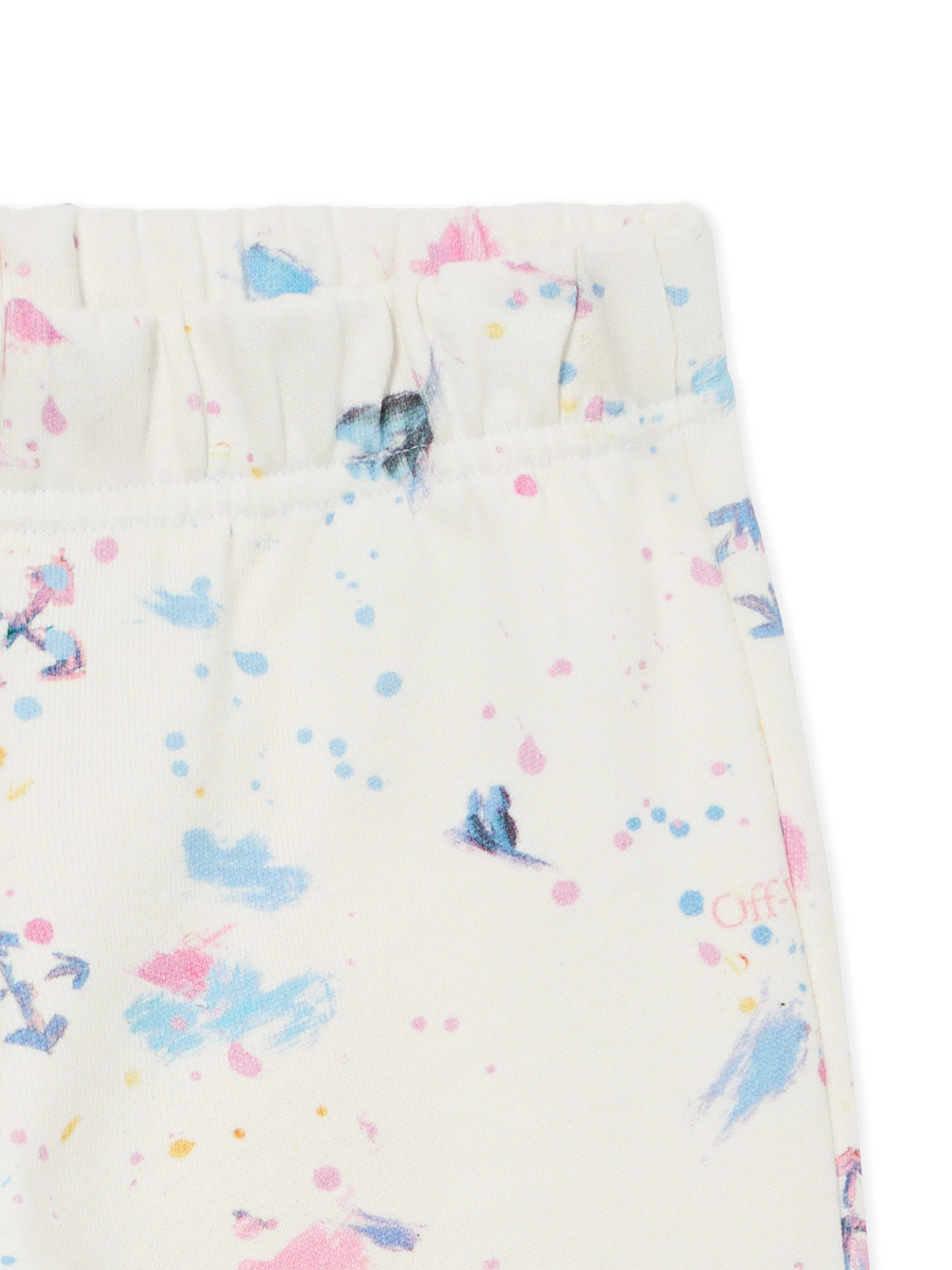  Off White Arrow Splat Allover Sweatpants - Kids Baby Pink Aop 24 
