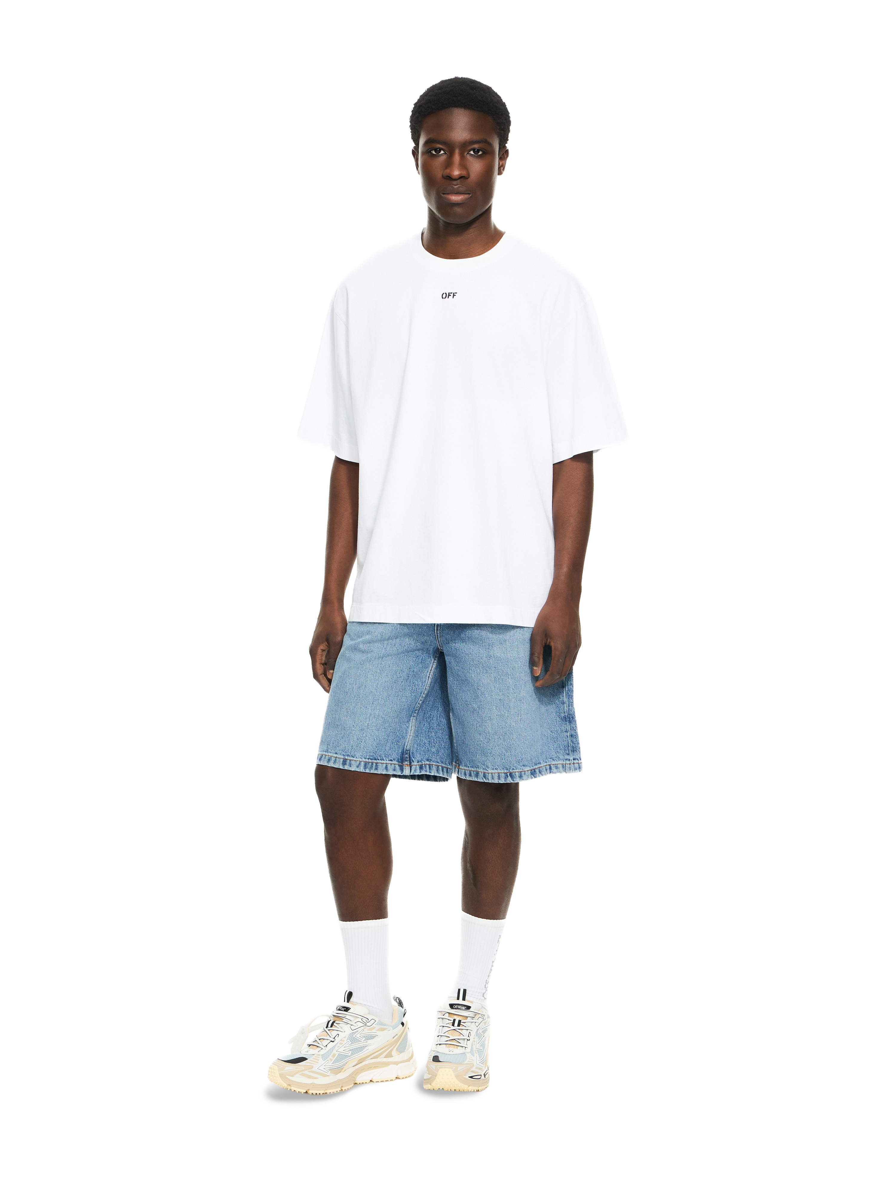 Off-White 3D Spray Arrow Skate T-shirt