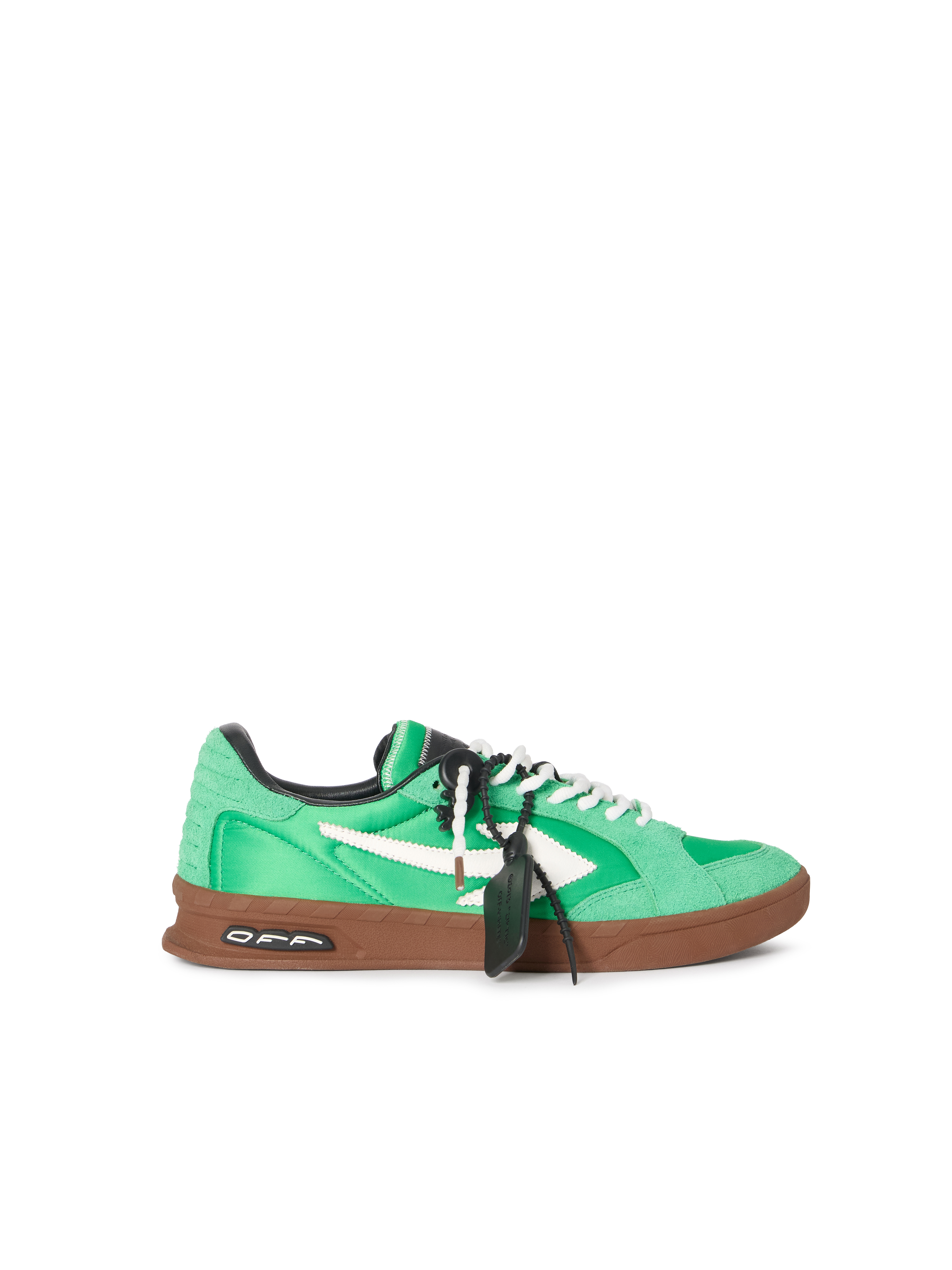 Off White Men's Green - Pure White End Of Play Sneakers - Sneakers 43