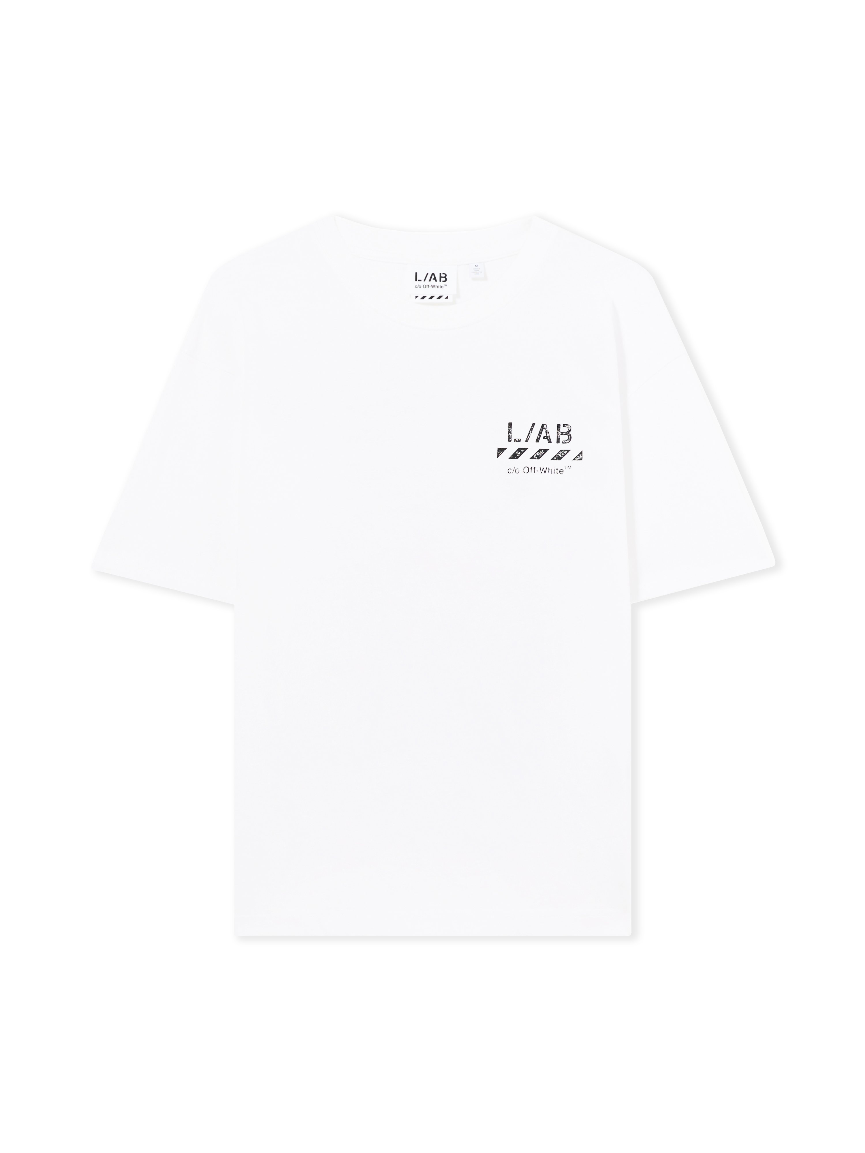 Off-White L/AB Diagonal Oversized T-Shirt | Thumbnail 2 Off-White L/AB Diagonal Oversized T-Shirt | Thumbnail 2