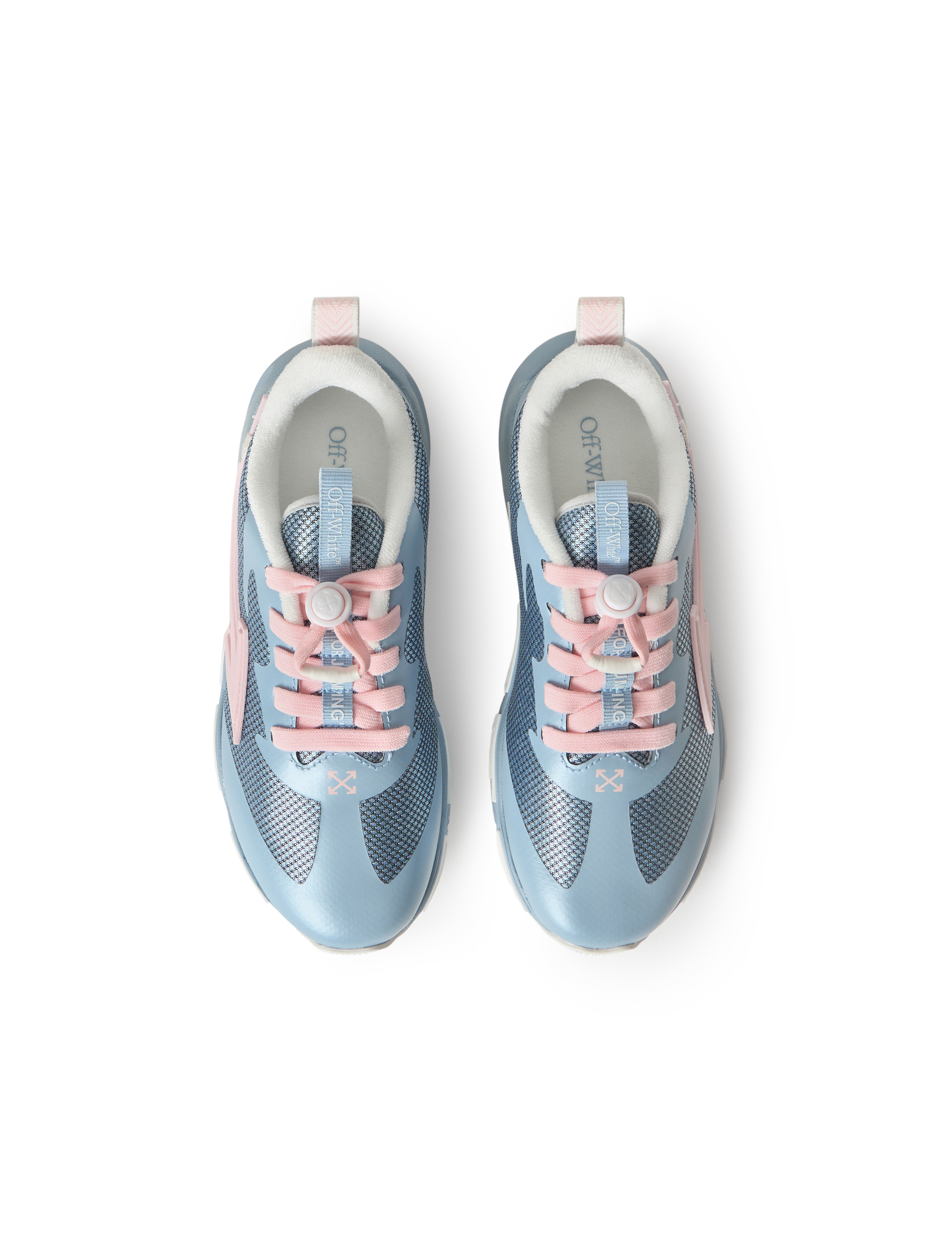  Off White For Jumping Sneakers - Kids Mädchen Schuhe Light Blue - Soft Pink 32 