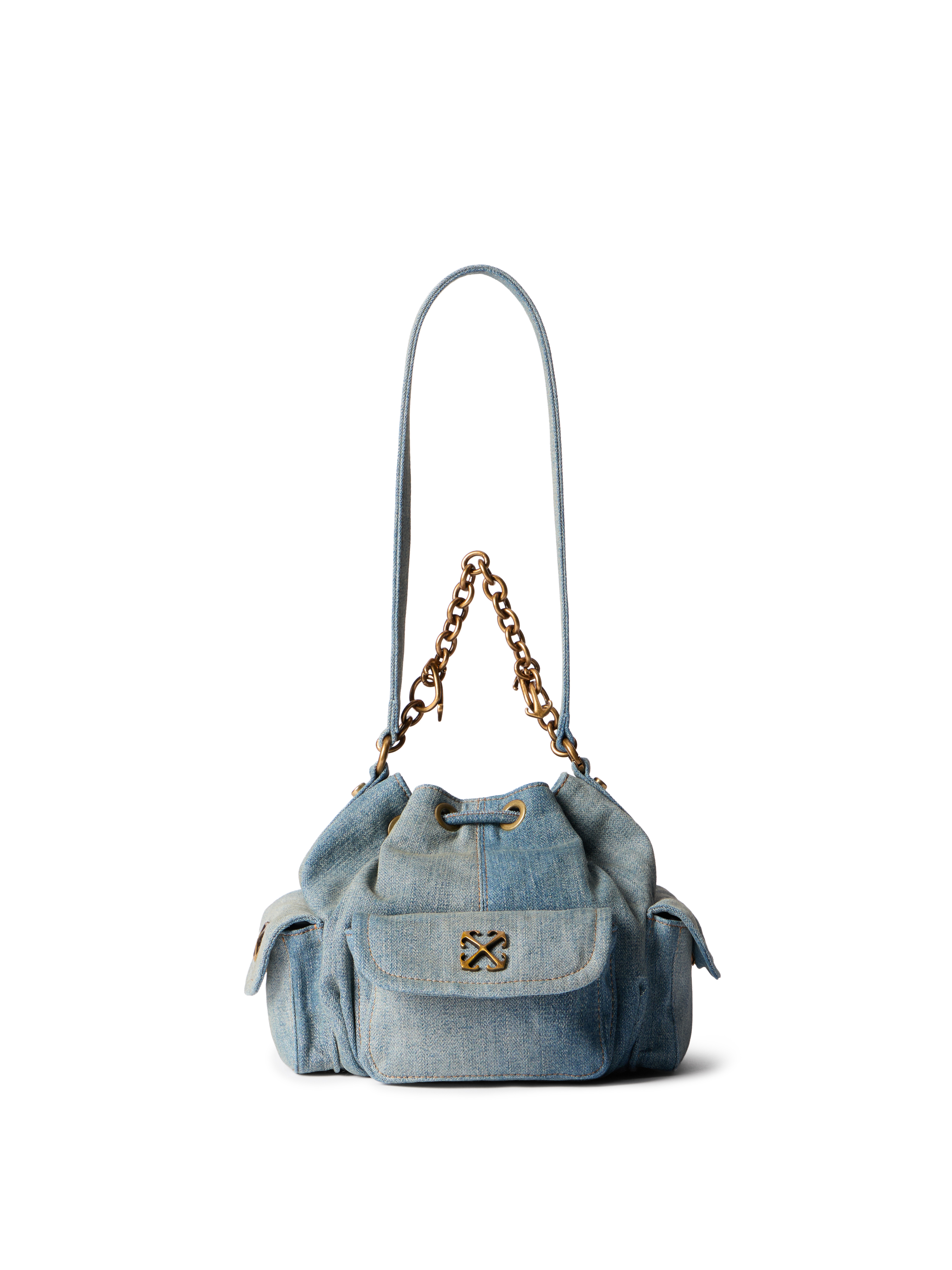 Off-white Dumbo.b Denim Bucket Bag