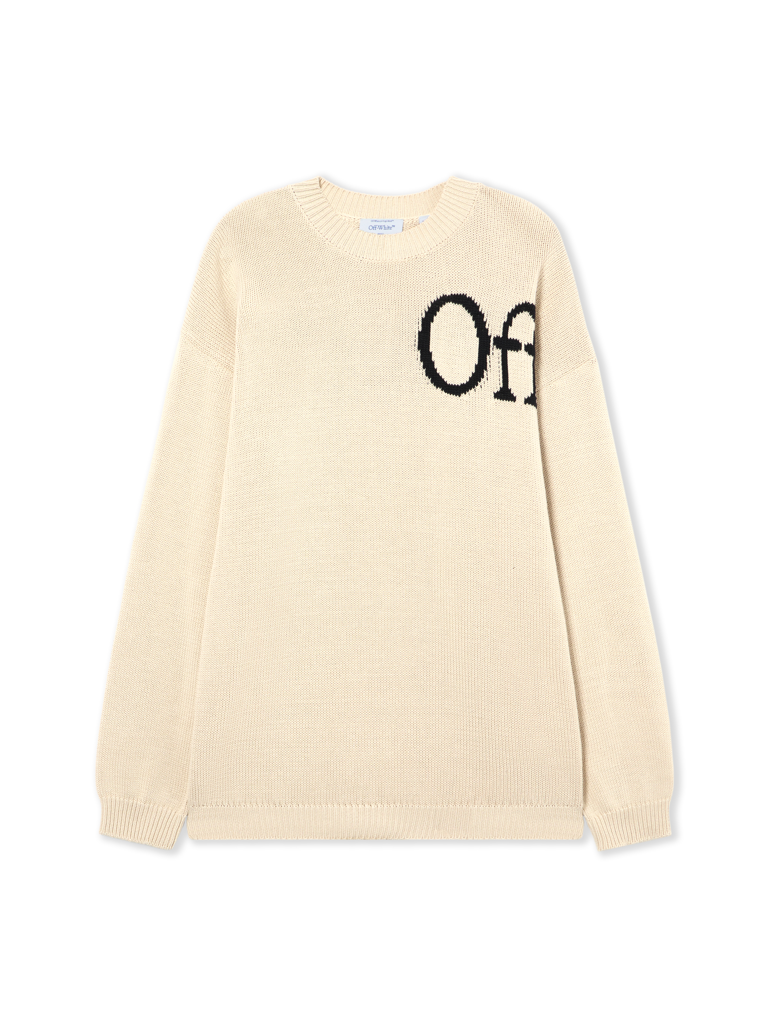 Off-White Bookish Shared Crewneck Sweater