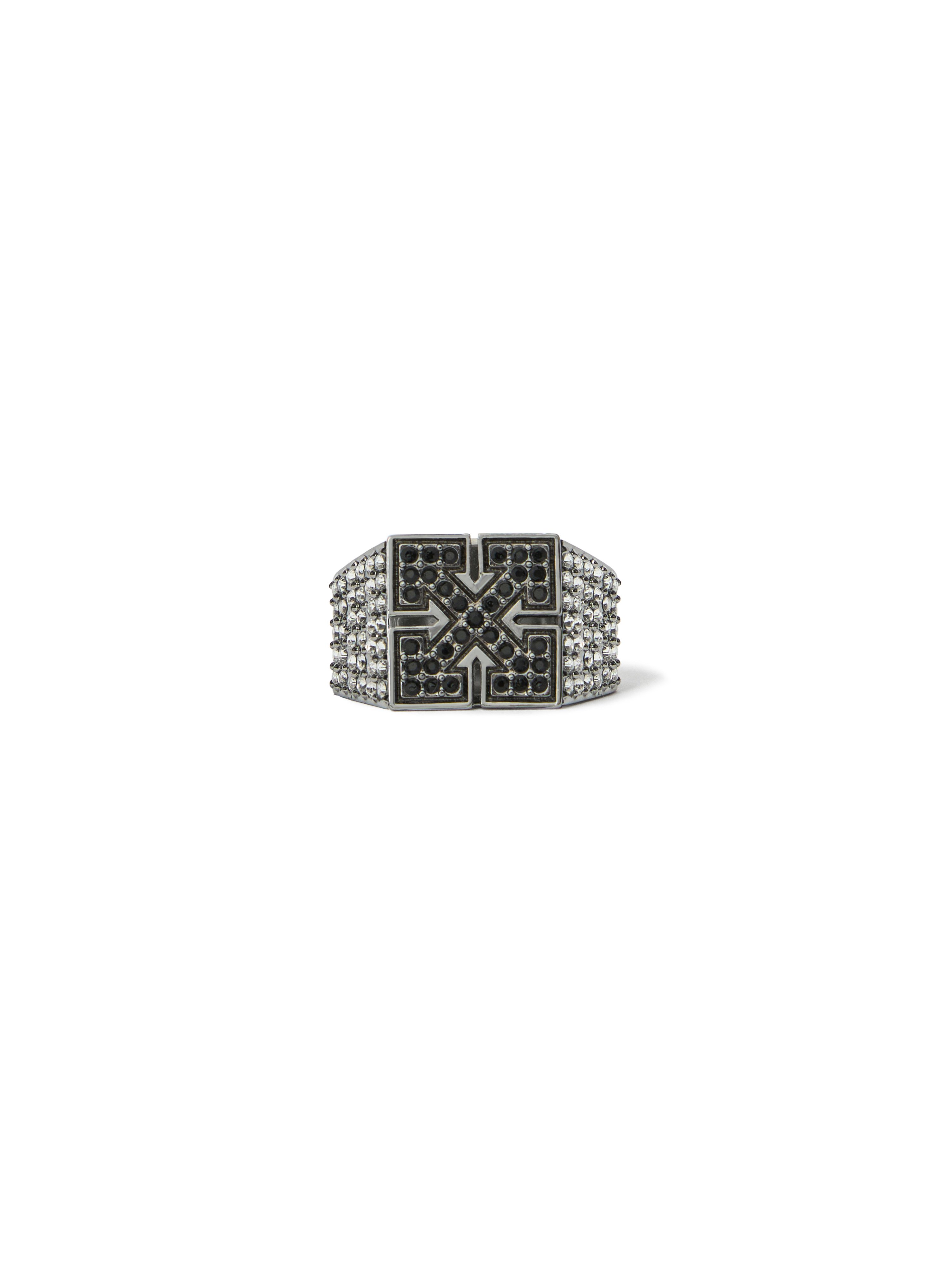 Off-White Bling Strass Arrow Ring
