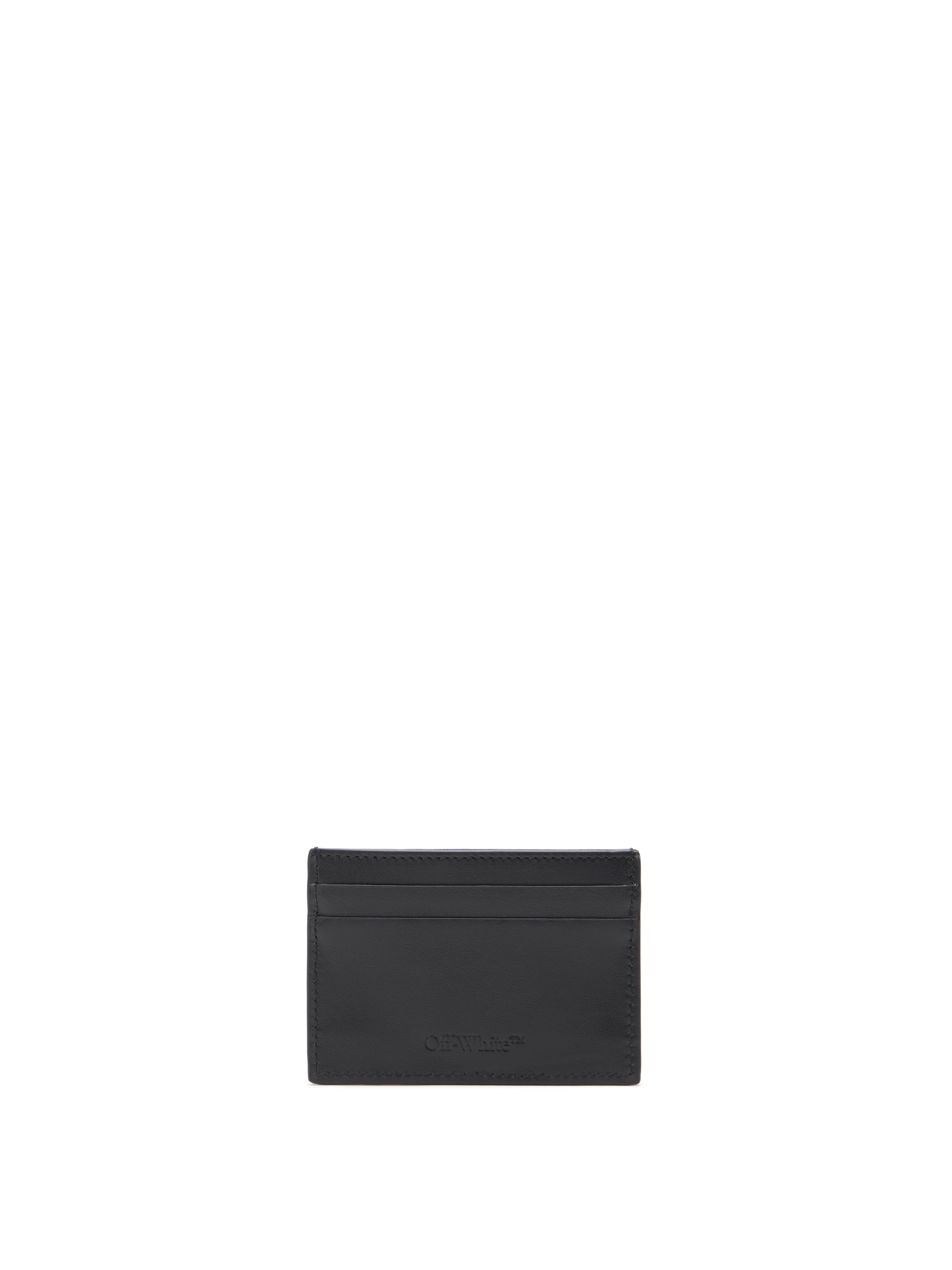 Off White Uomo Nero Portacarte Con Diagonal Tape - Portafogli E Portacarte O/S