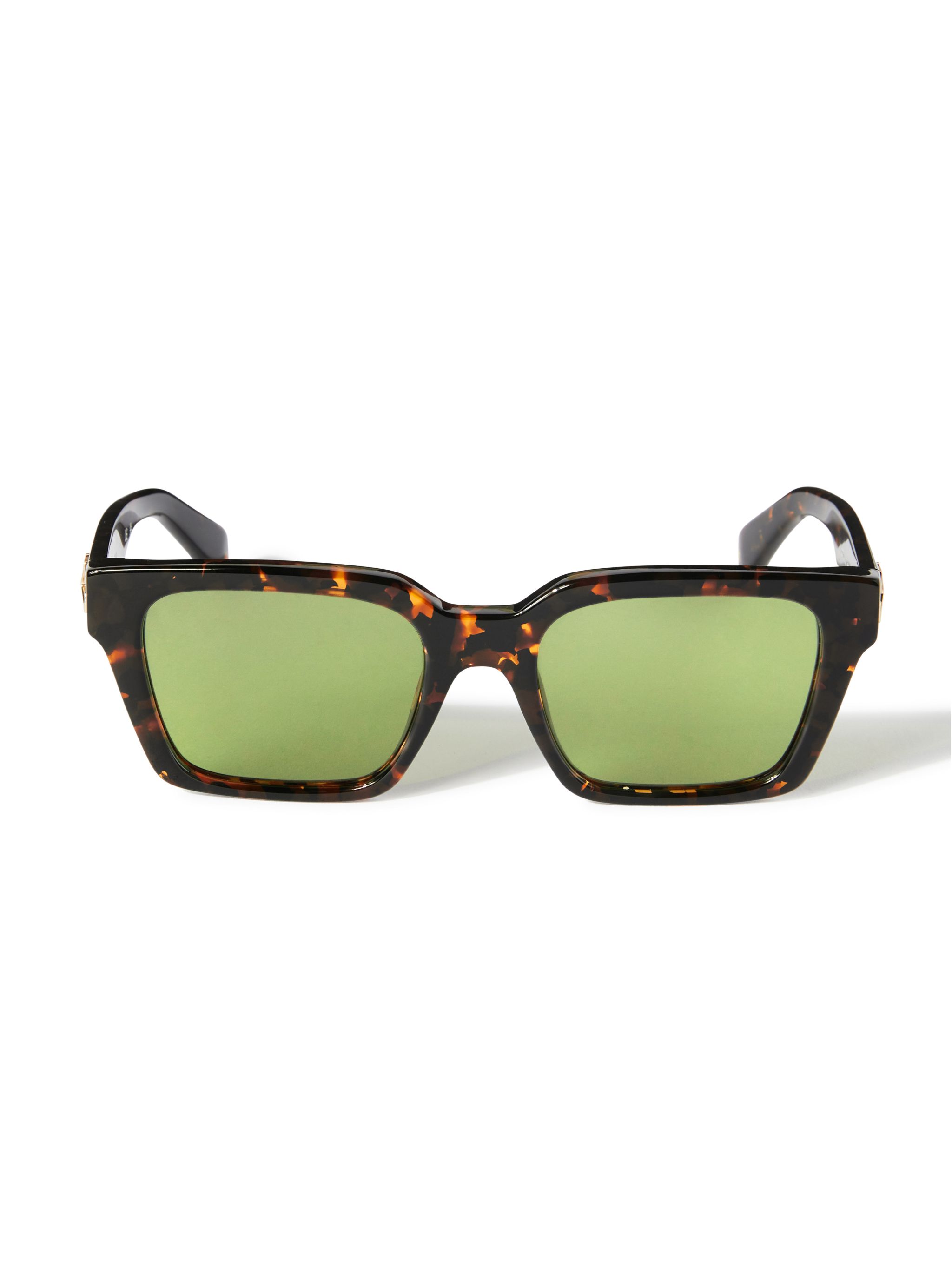 Off White White/Brown Off Branson Sunglasses - Sunglasses Qt