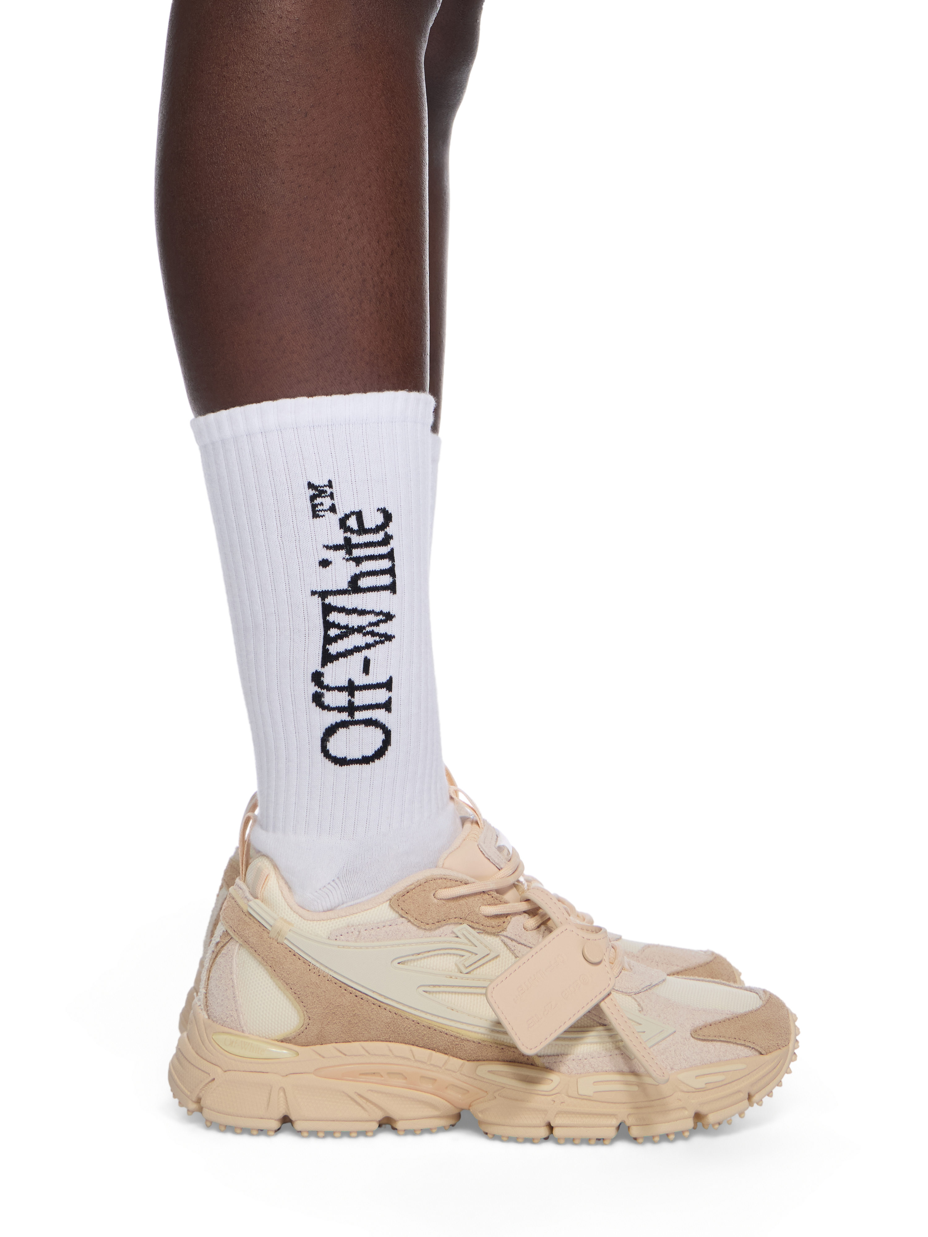 Off White Women's Caramel - Nude Be Right Back Suede Sneakers - 41
