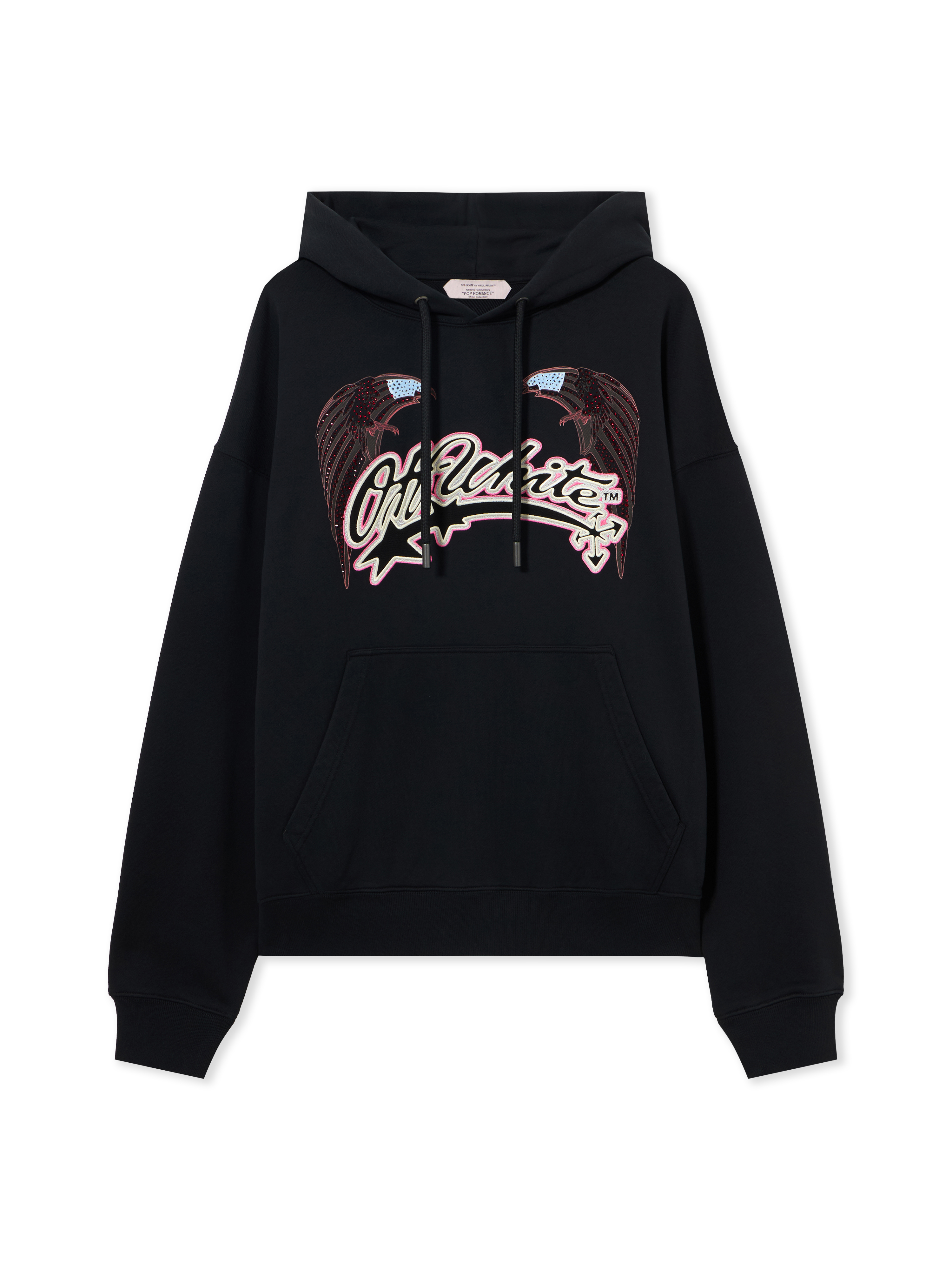 Off-White Swarovski Double Eagle Skate Hoodie