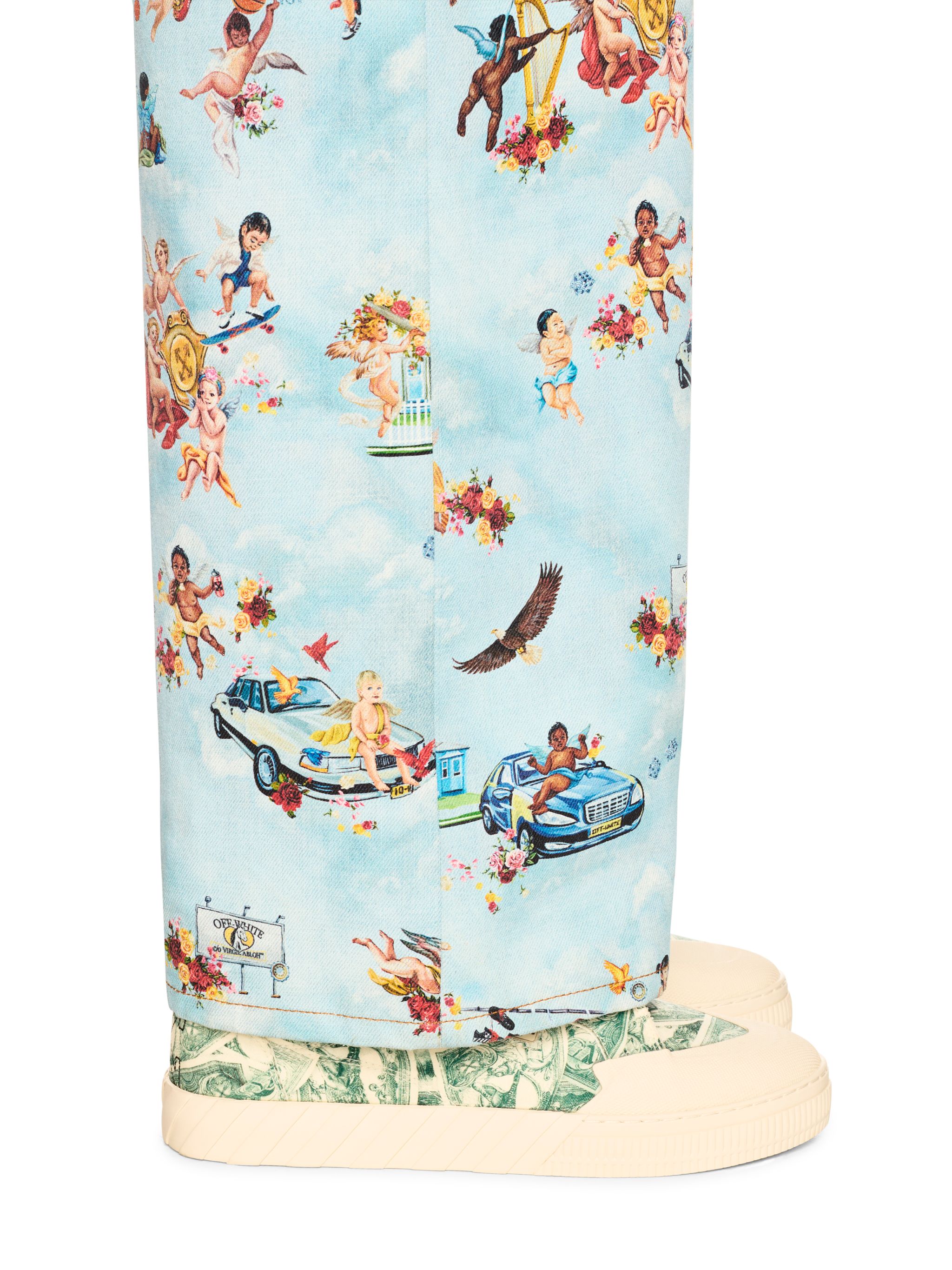 OFF-WHITE VULCANIZED 779 ANIMATION DOLLAR WHITE