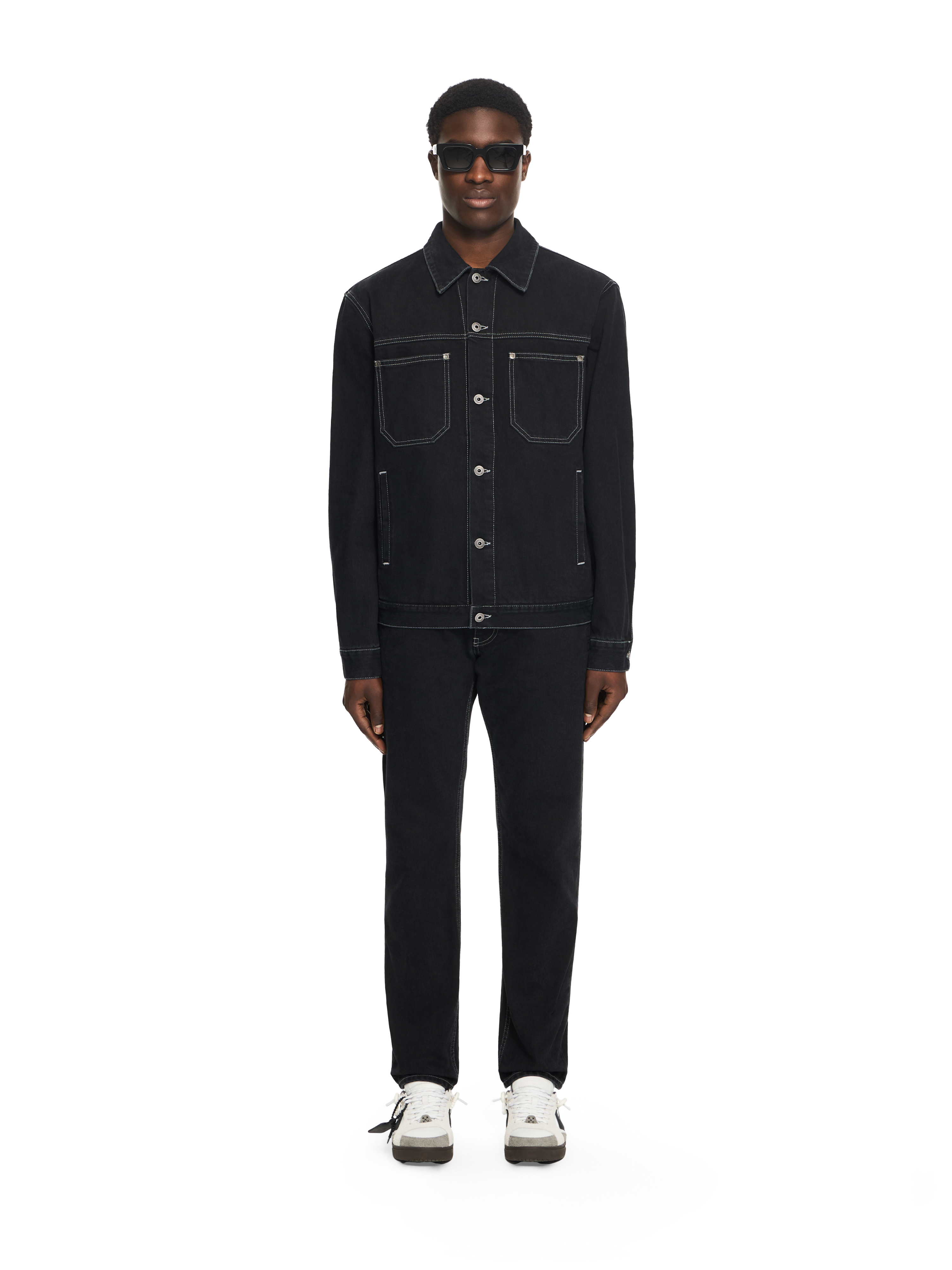 Off-White Half Arrow Tapered Jeans
