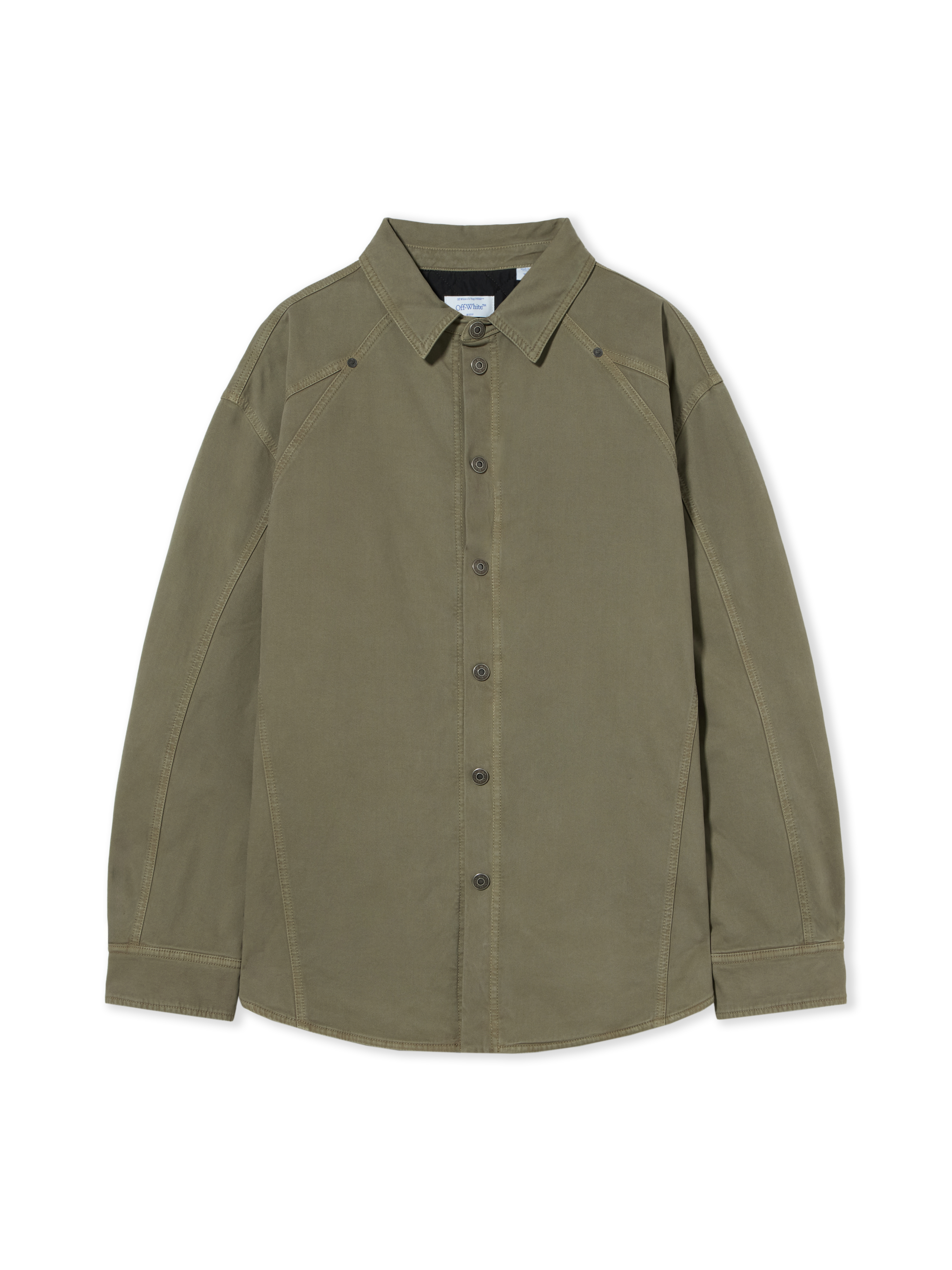Off White Uomo Verde Giacche, S, New, - Immagine 2