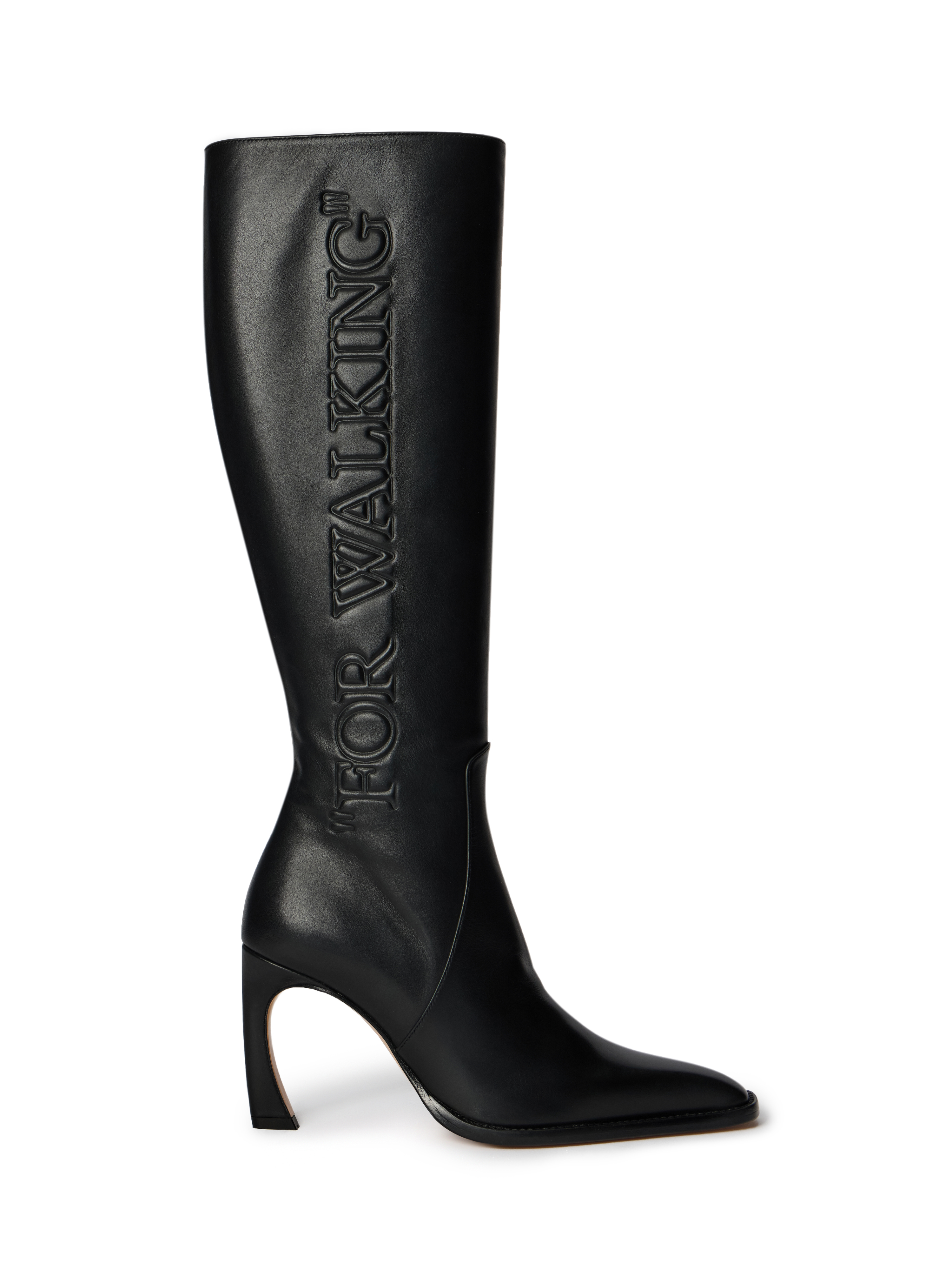  Off White For Walking Loop Boots - Female  Black -black 36 