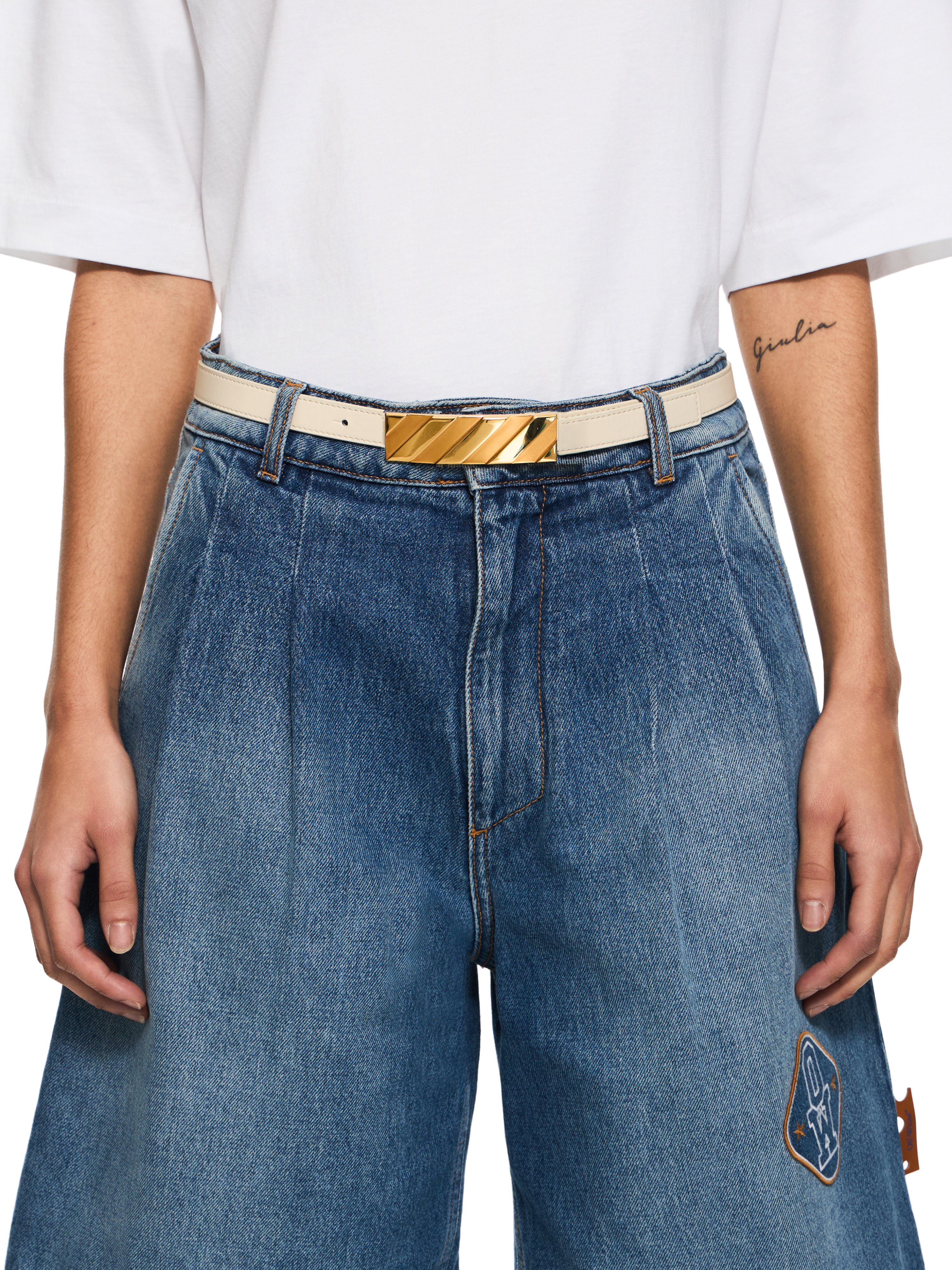  Off White Diagonal Belt 25mm - Female Gürtel Dust 75 