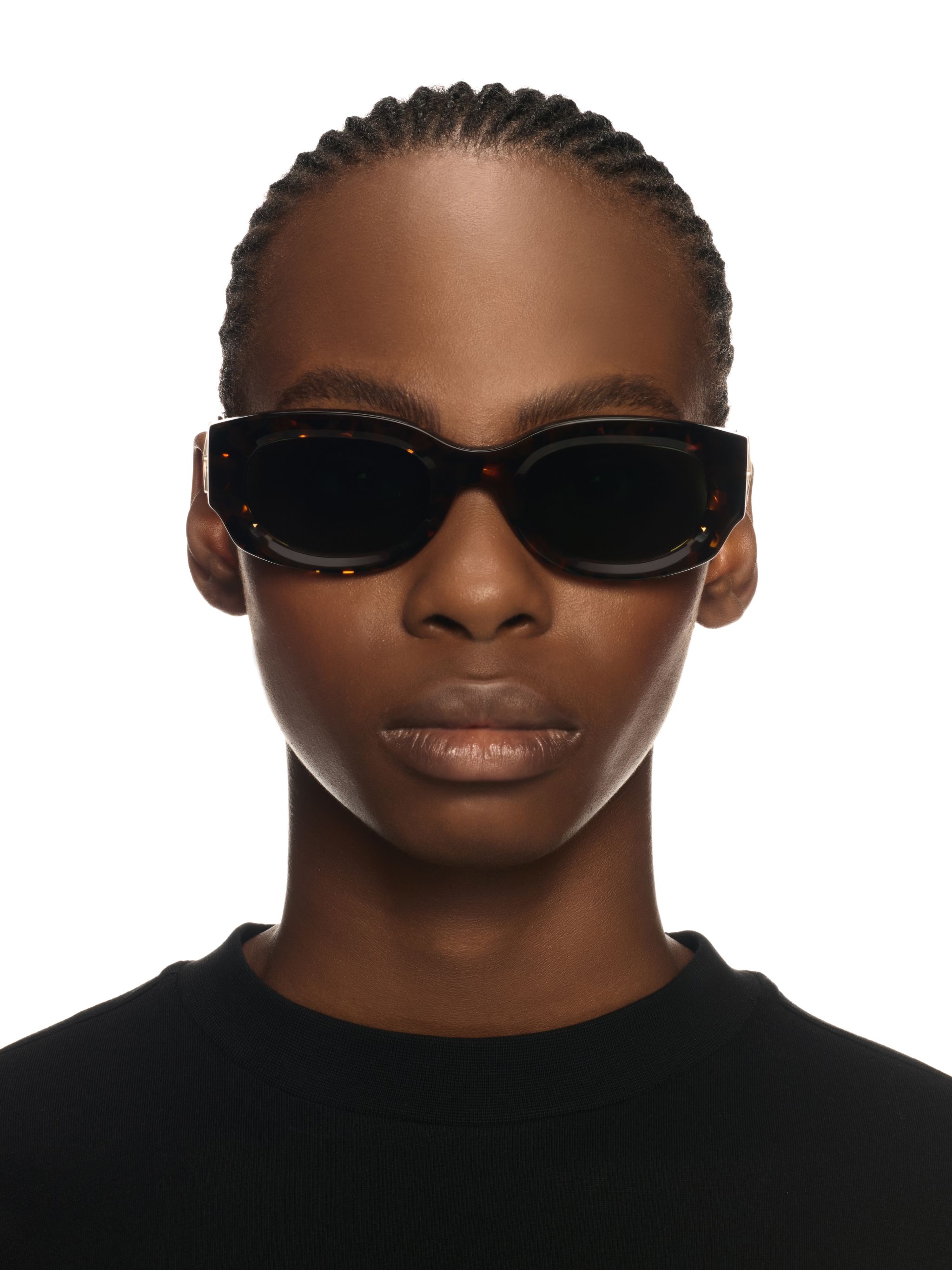 Off-white Palmer Sunglasses In Brown