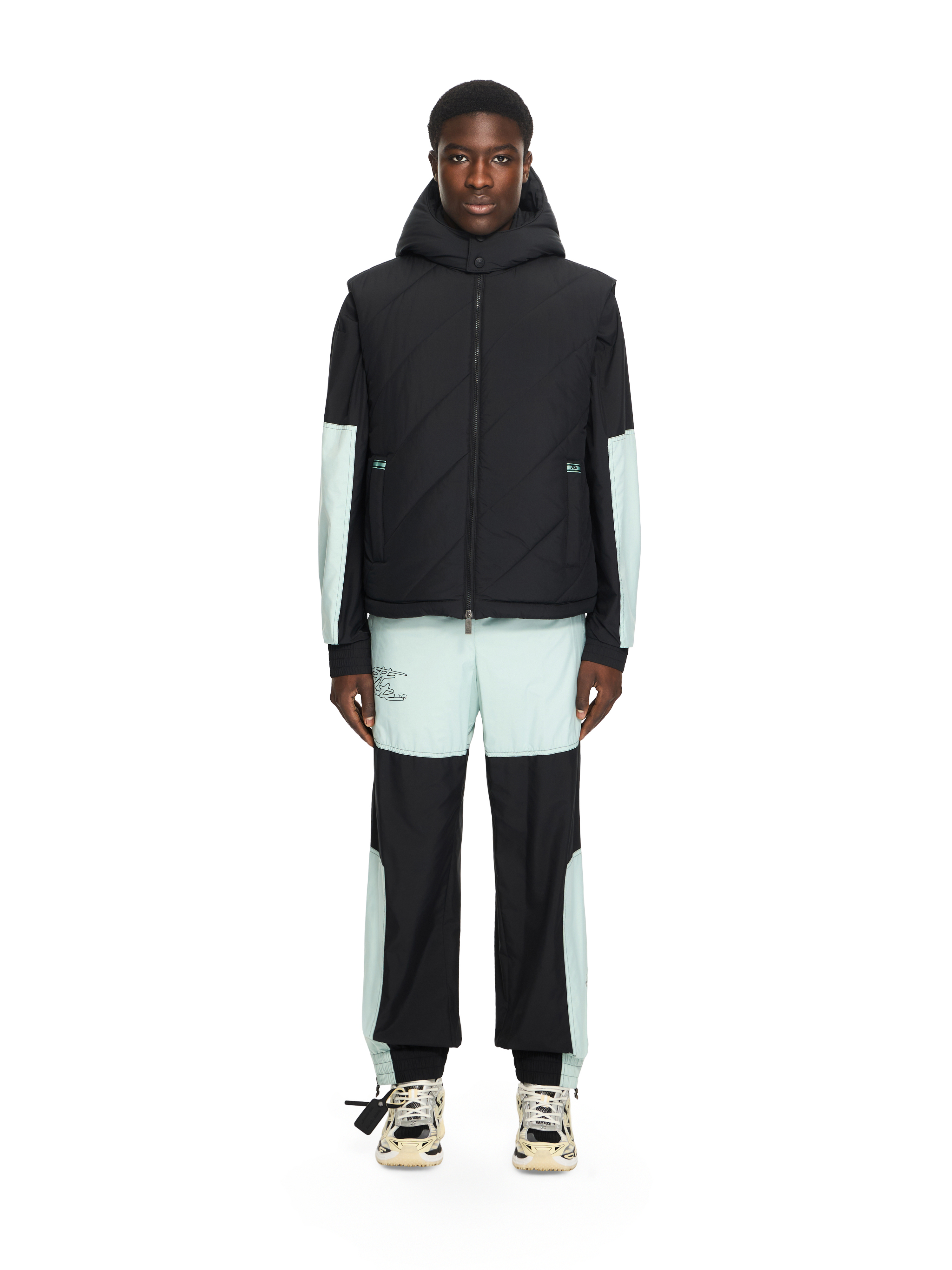 Off-White Arrow Diagonal Puffer Vest