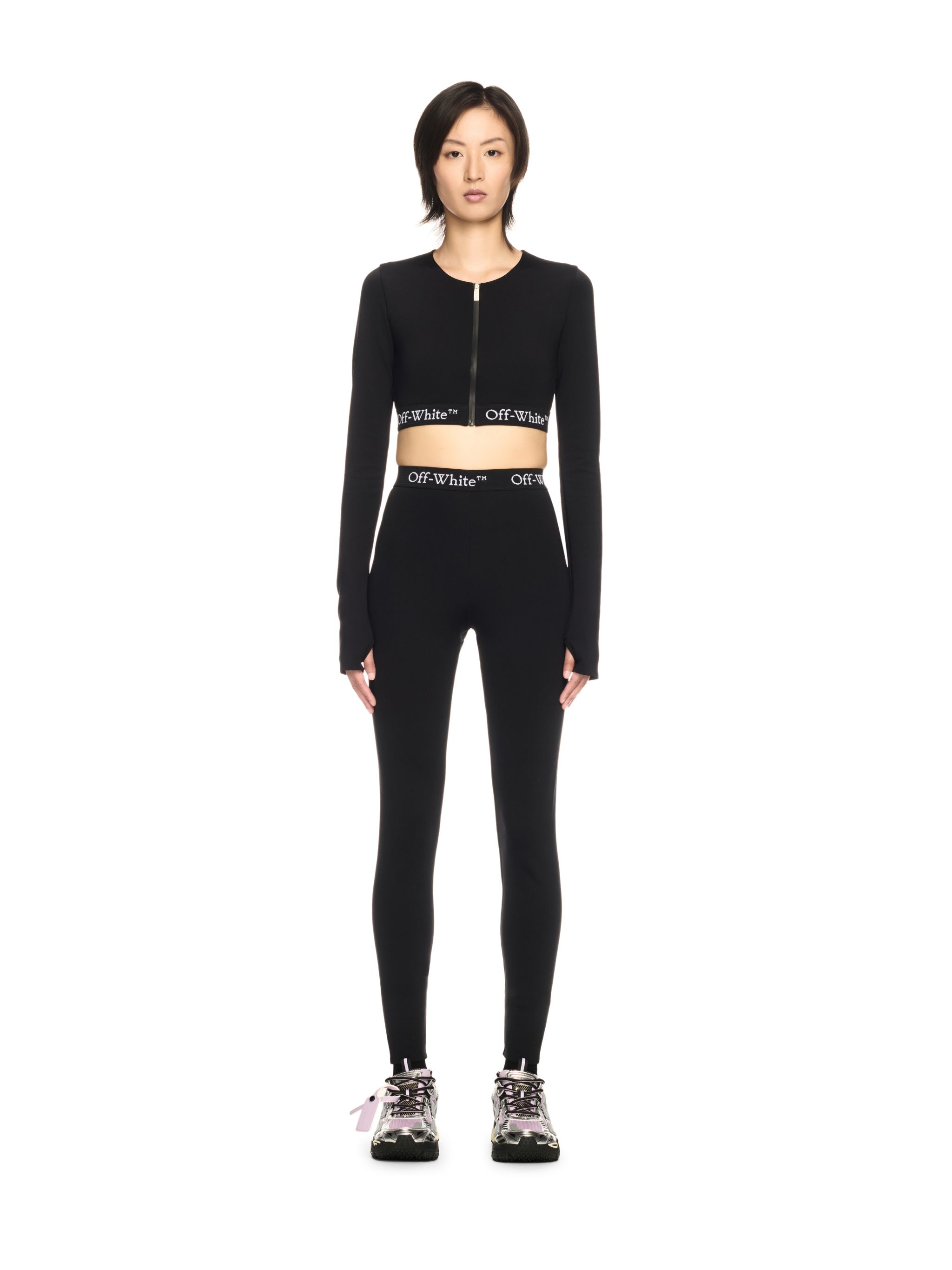 ボトムスその他 OFF WHITE Women Pants OWVI019F23JER0011010 Black OWVV003S25JER001_1000_0.jpg
