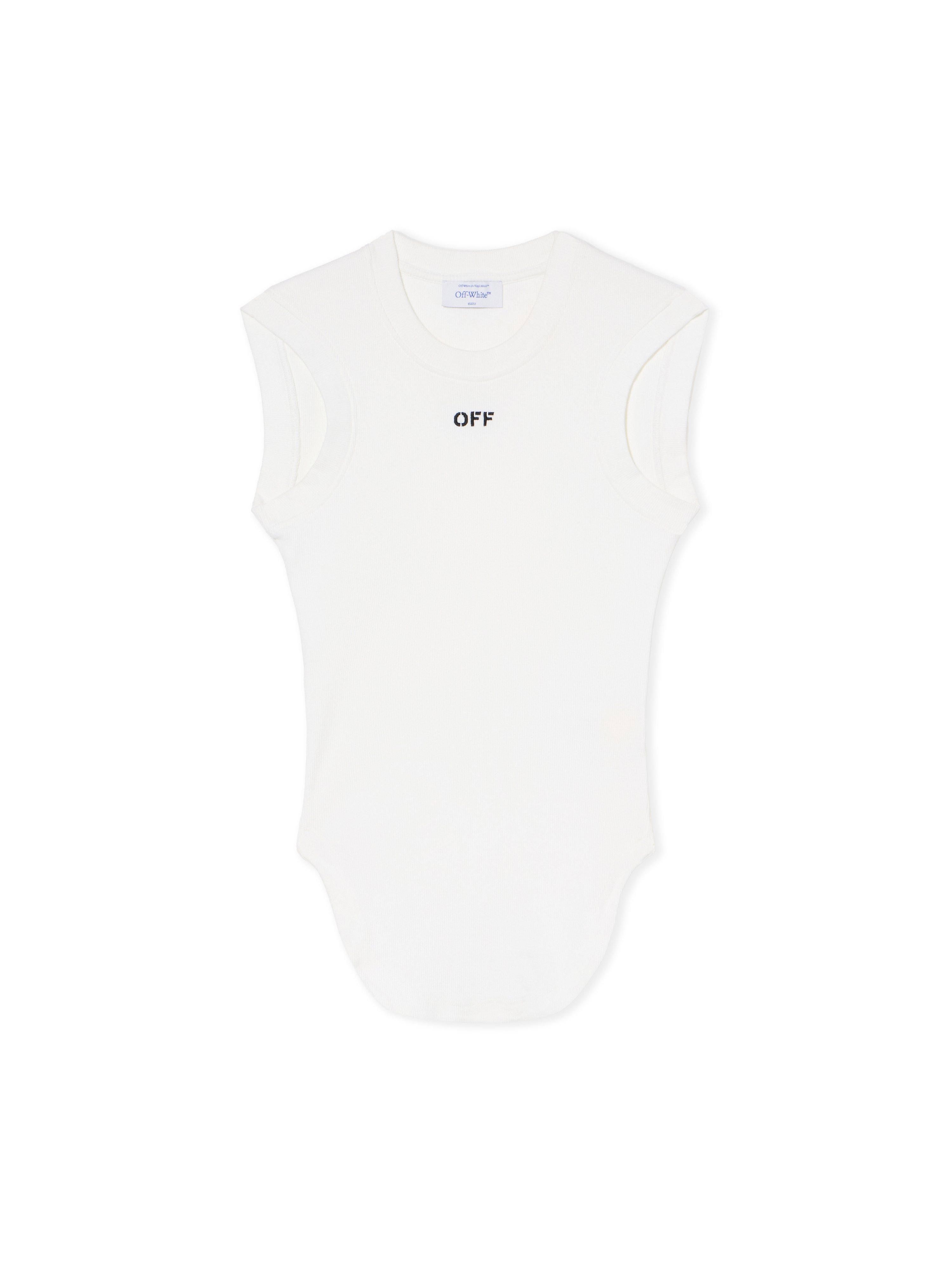 Off-white Off Stamp Rib Kat Top In Multi