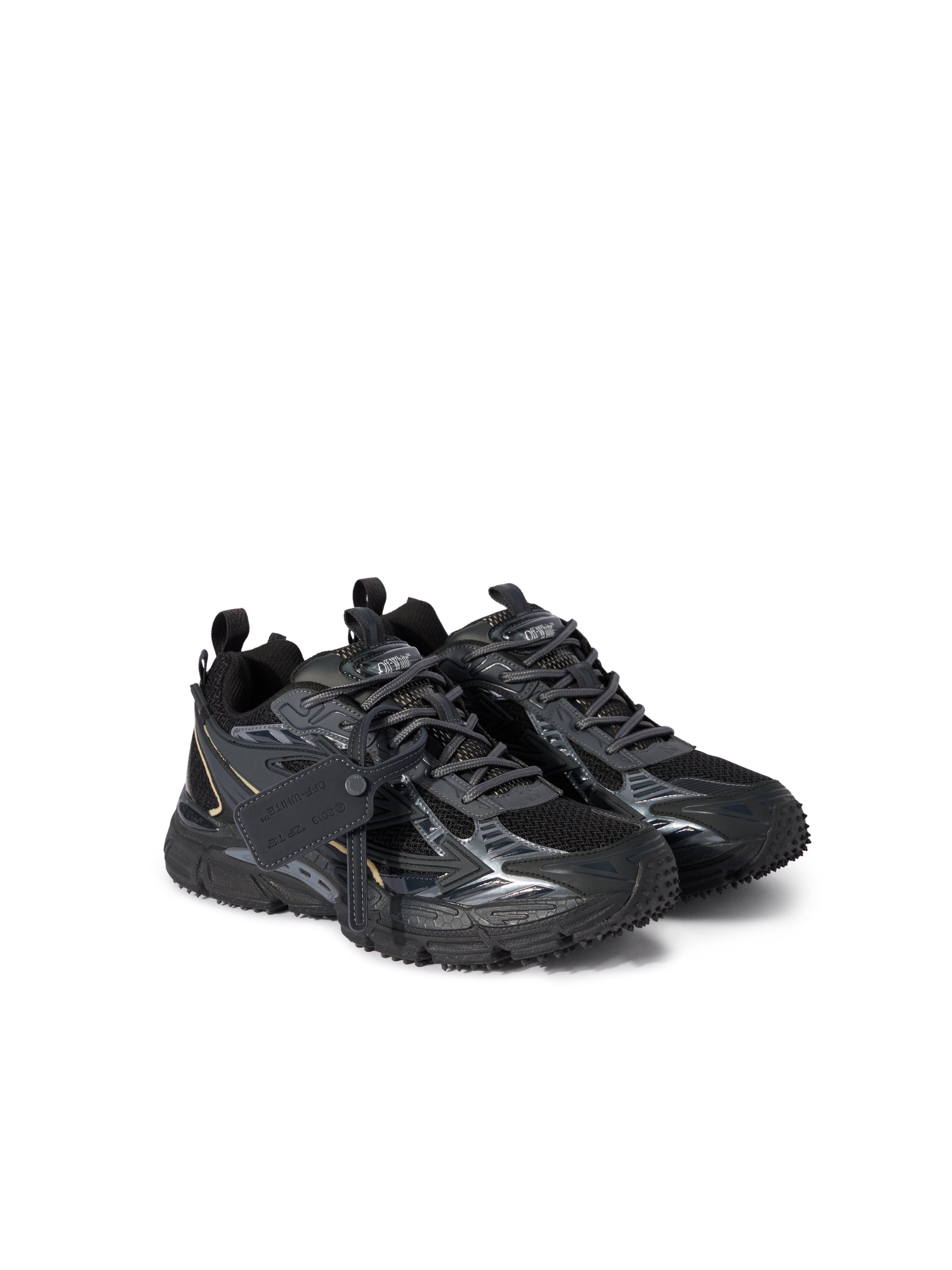 Off-white Be Right Back Sneakers In Black