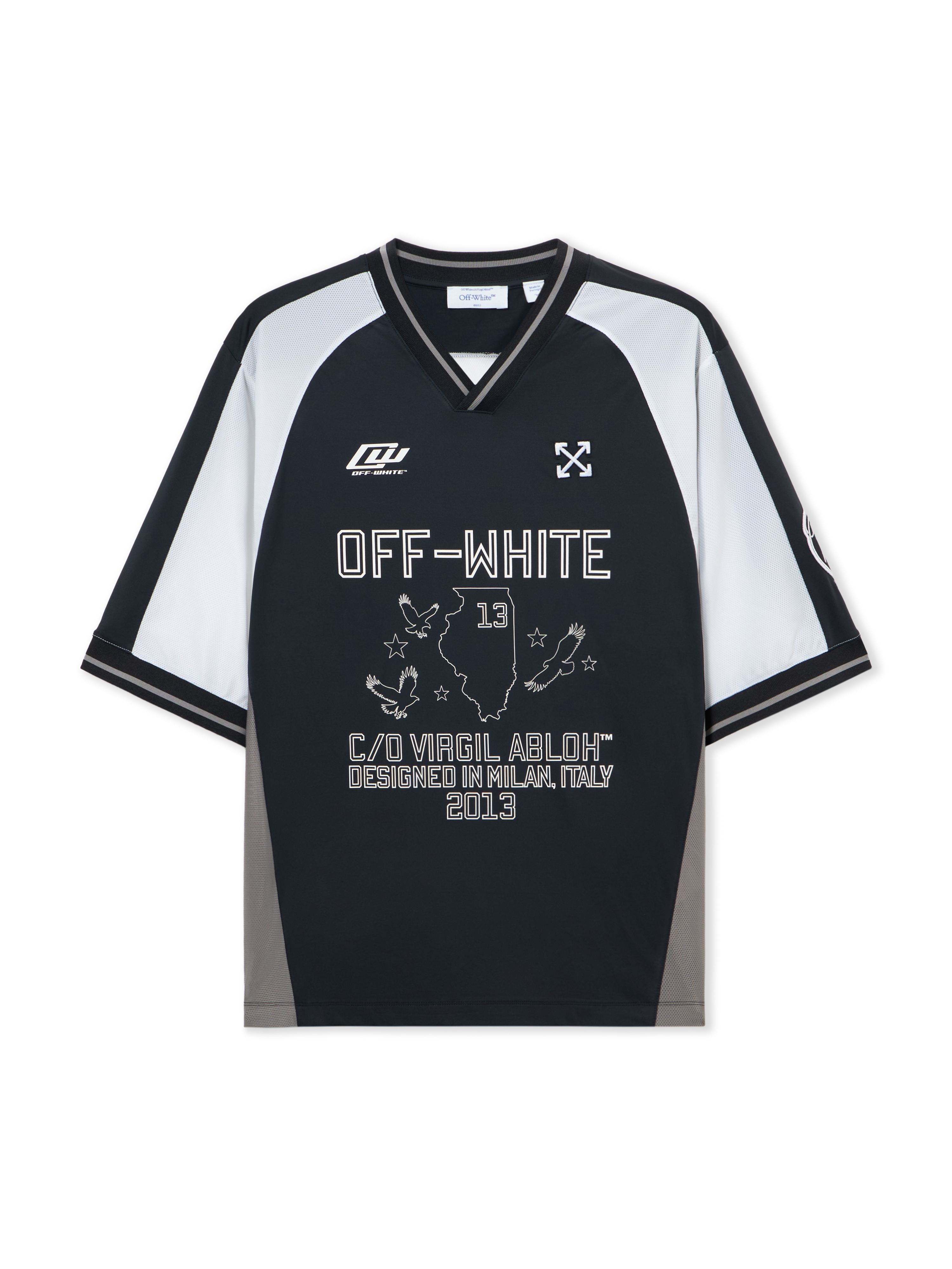 Off-White Eagle Team Soccer S/S Top