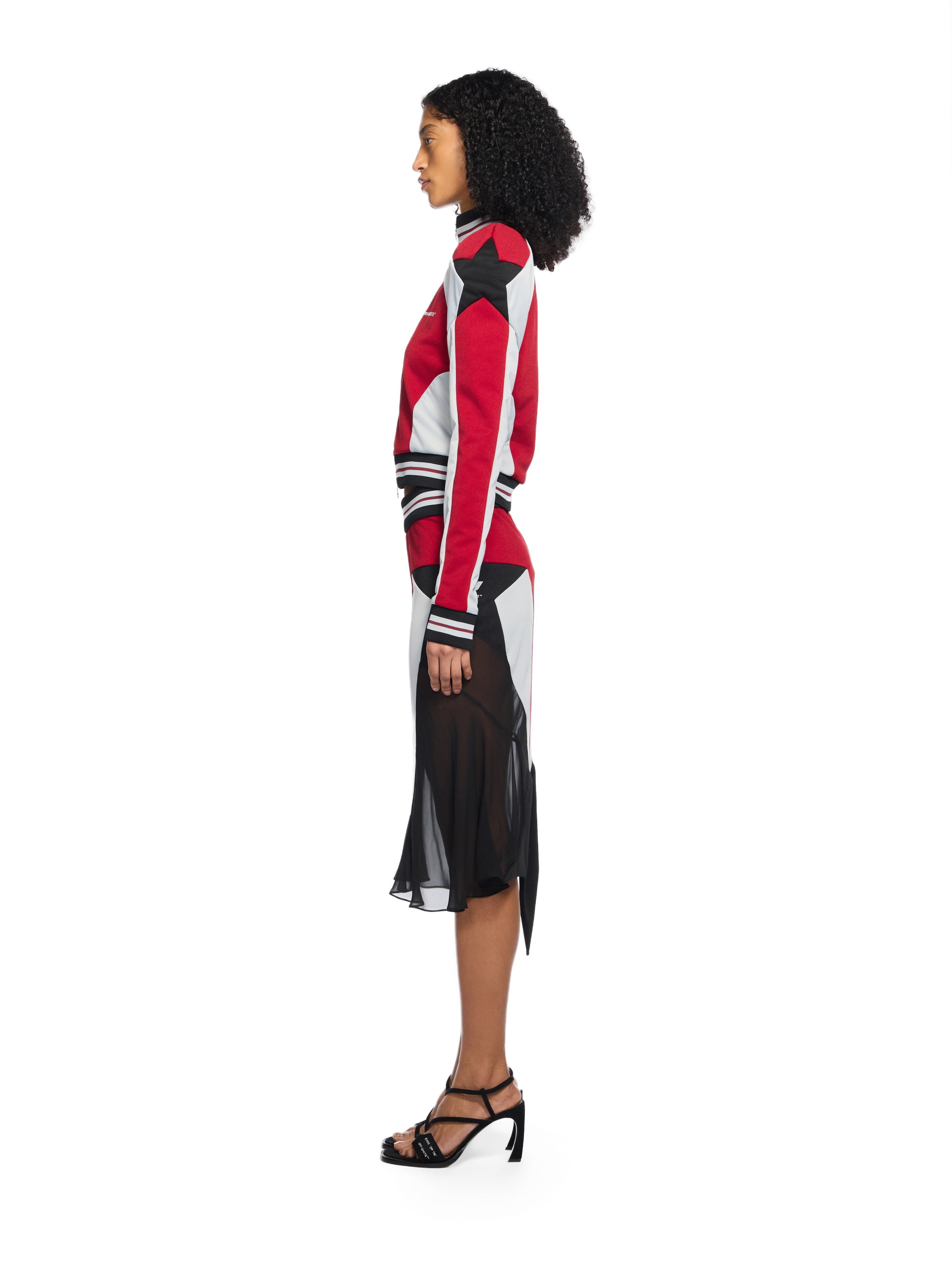  Off White Track Star Jacket - Female T-shirts Red Dahlia - Rodio 36 