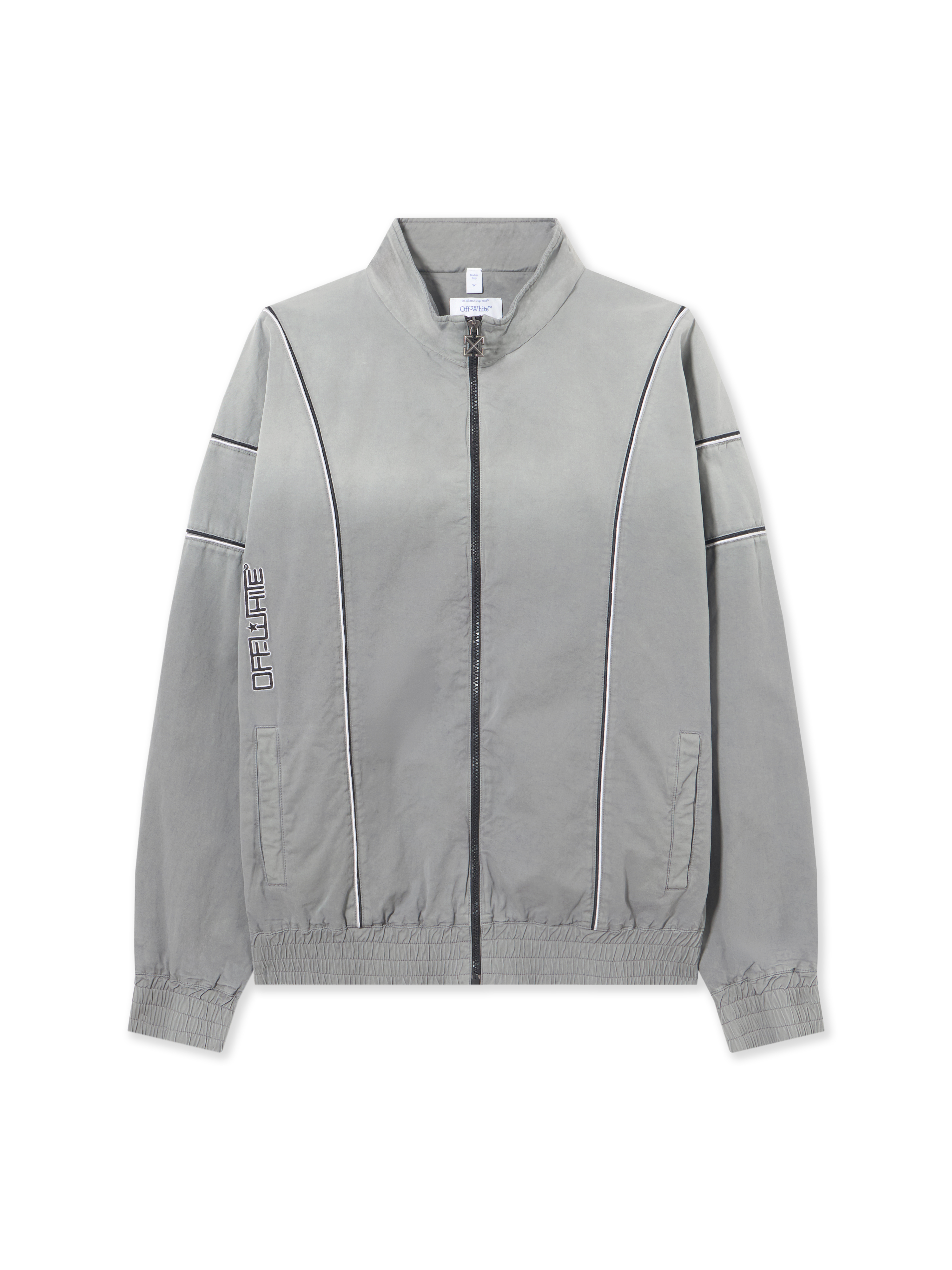 Off-White Offline Gradient Tracktop - Man Sweatshirts Multicolor Xs - Immagine 2