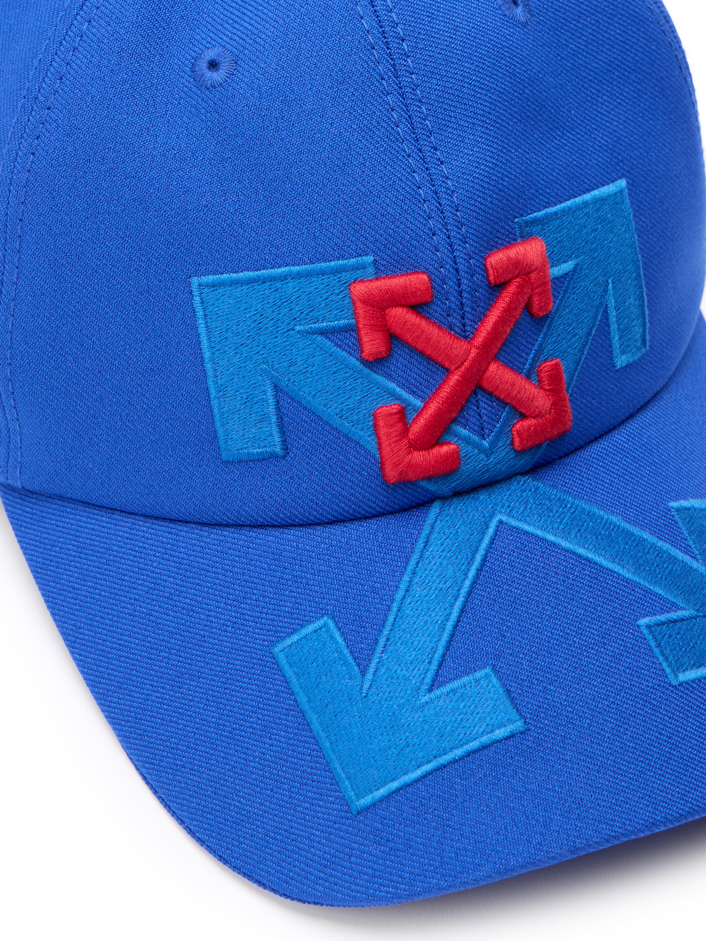 Off-white Arrow Shadow Baseball Cap In Blue