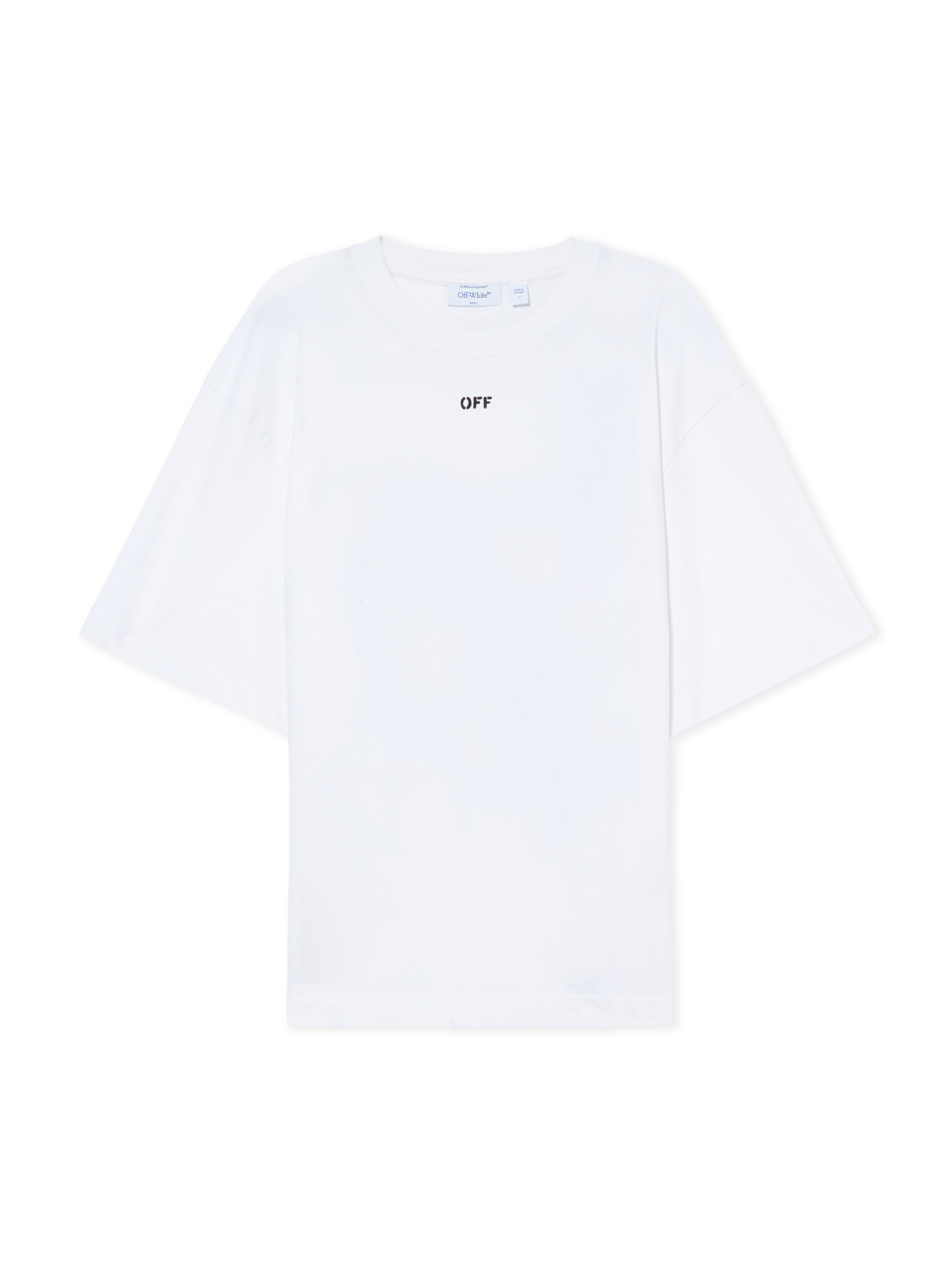 Off White Uomo Bianco Off T-Shirt 3D Spray Arrow Skate - T-Shirts L