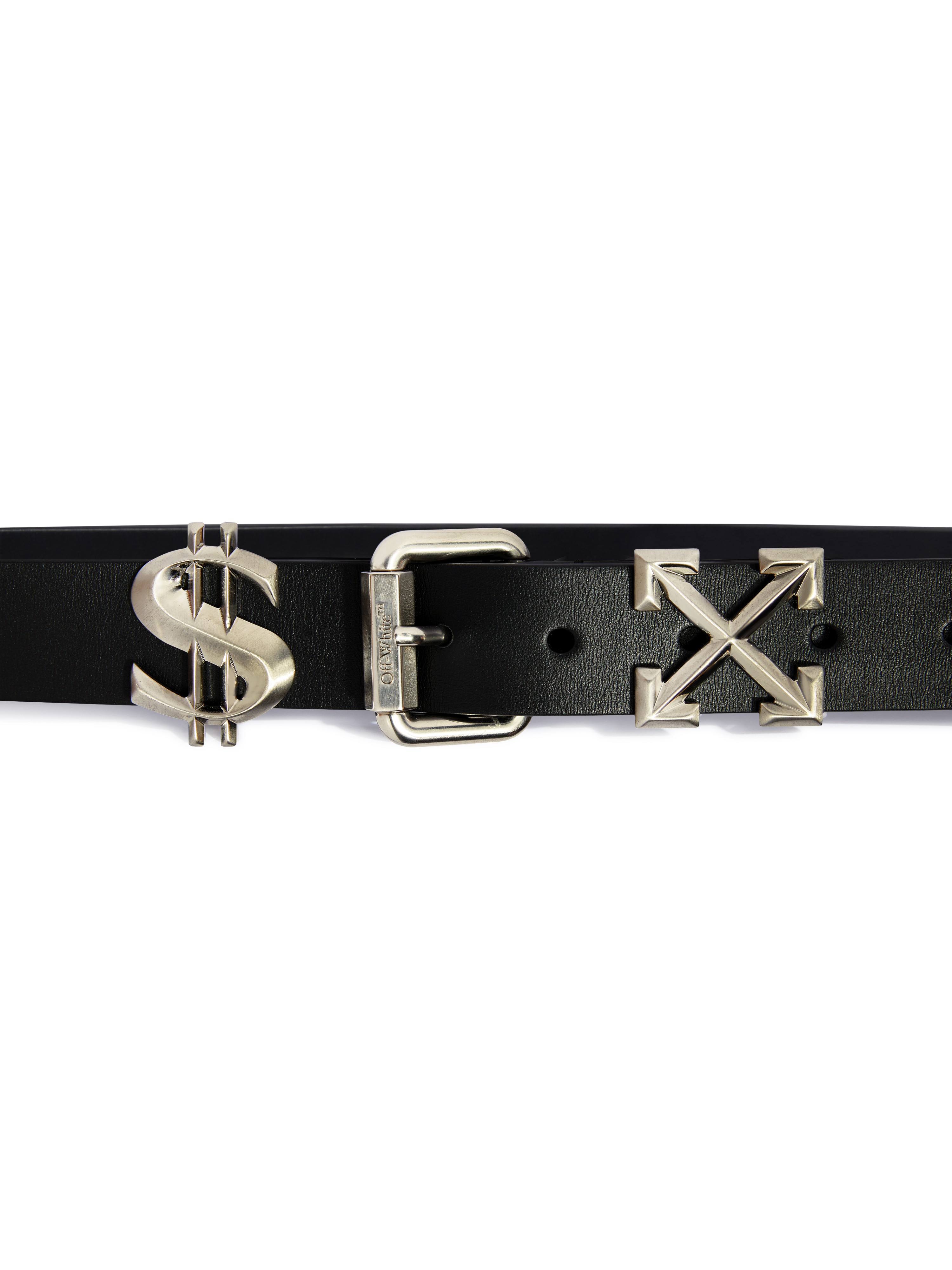 Off-white Black/silver $ex Belt
