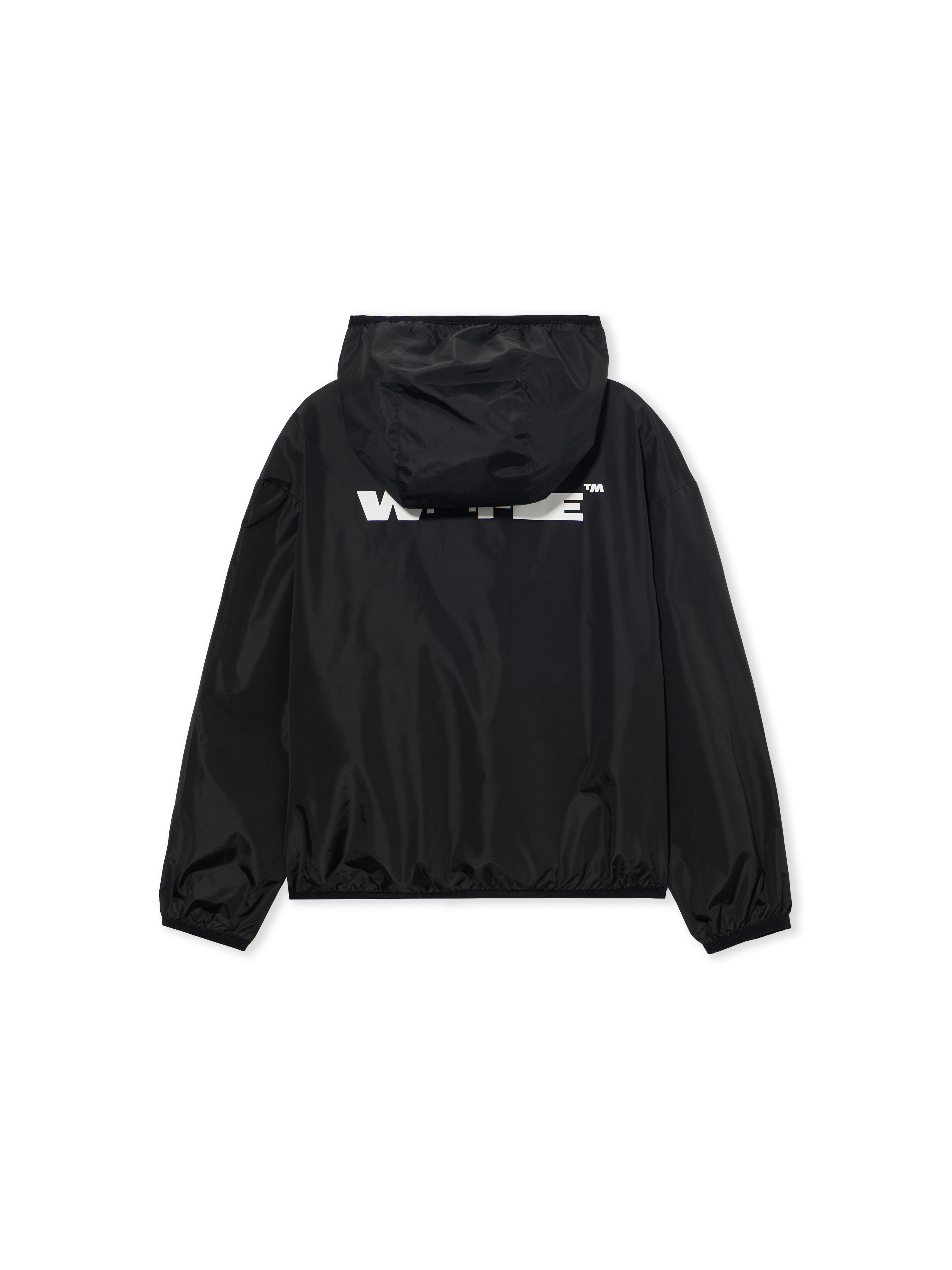 Off-white Type Windbreaker In Black