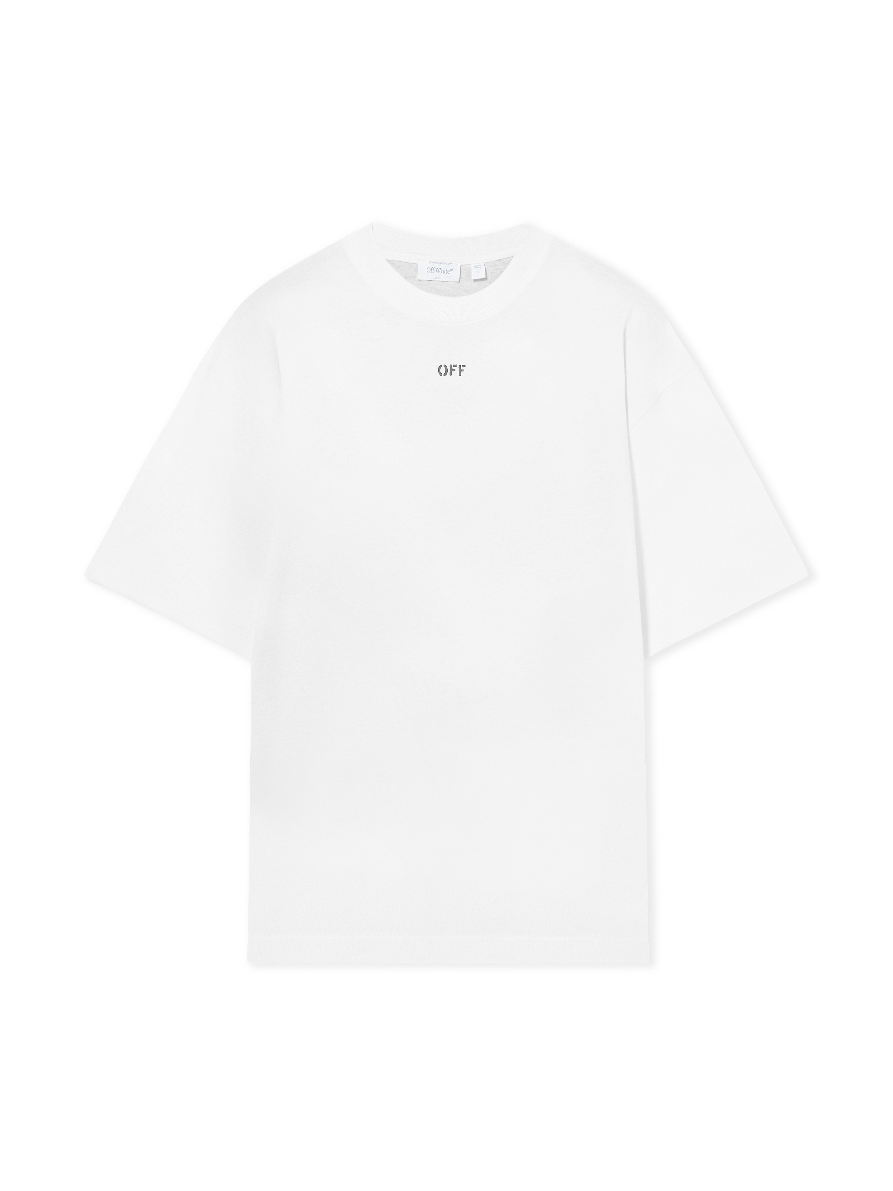 Off White Uomo Bianco Off T-Shirt Negative Arrow Skate - T-Shirts S