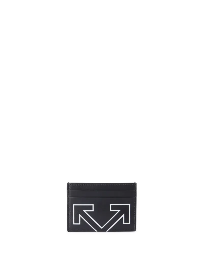 Off-white Heritage Card Case In Black