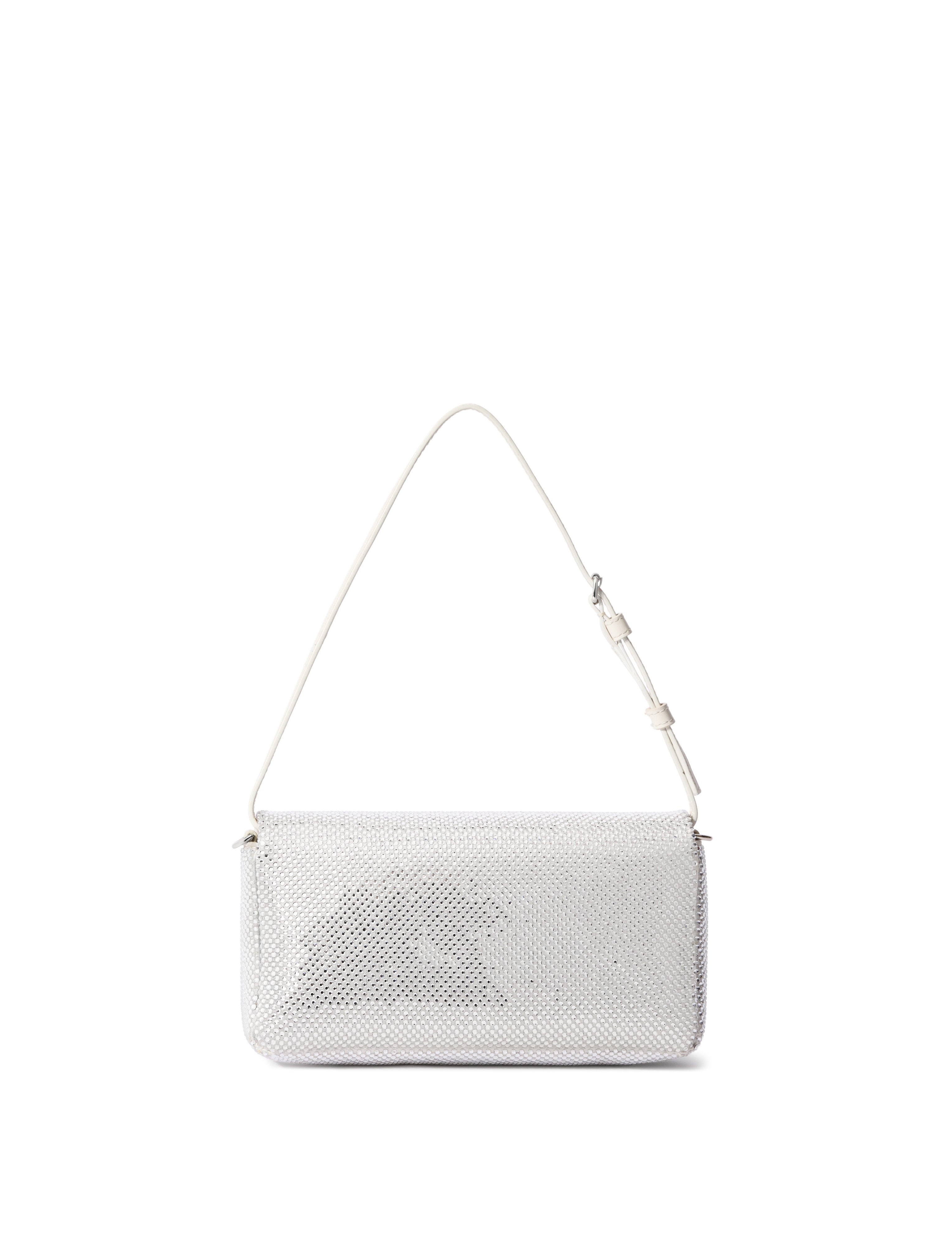 Off-white Jitney Shoulder 0.7 Strass Bag In Orange