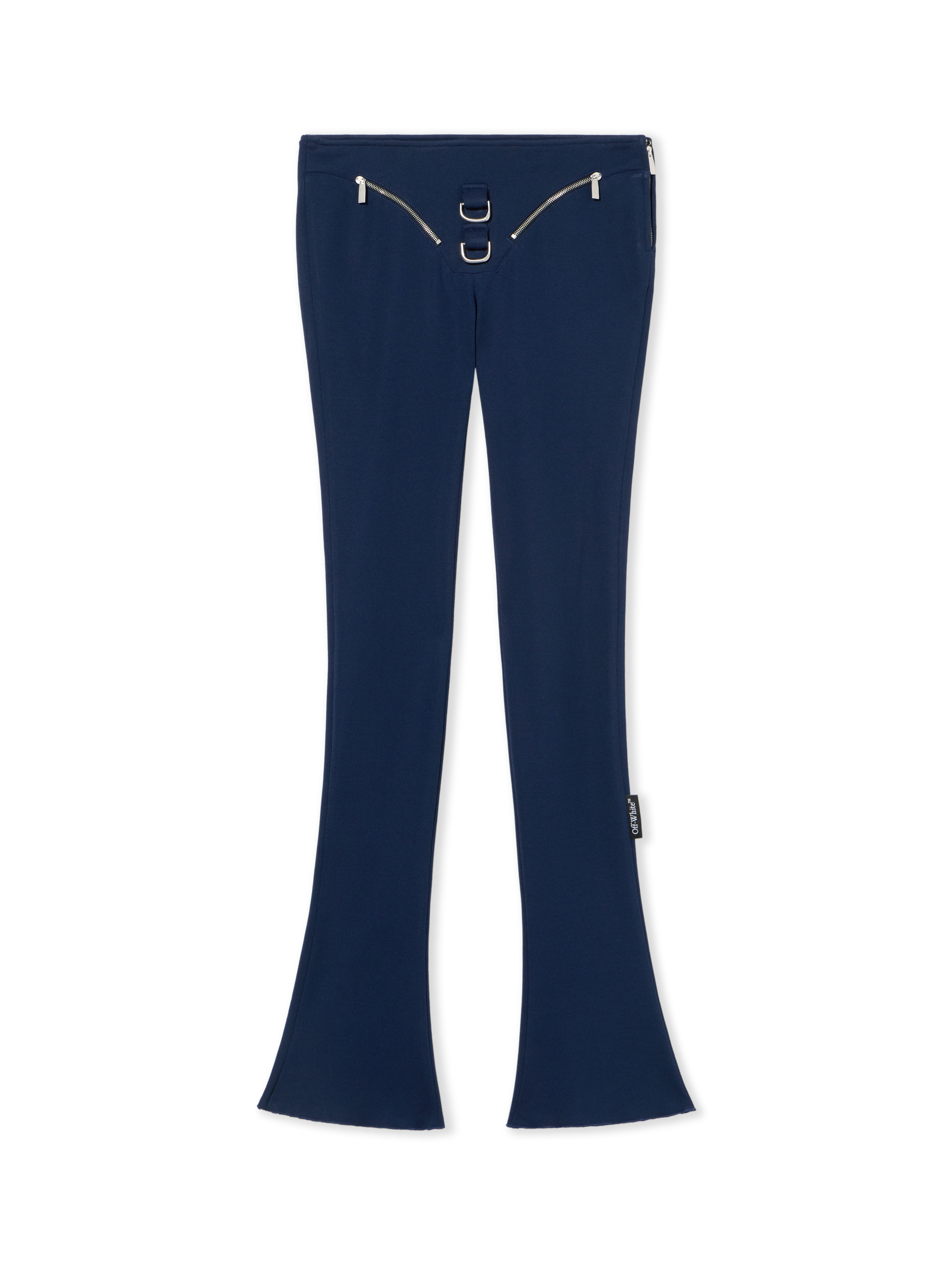 Off-white Heavy Jersey Slim Pants In Blue