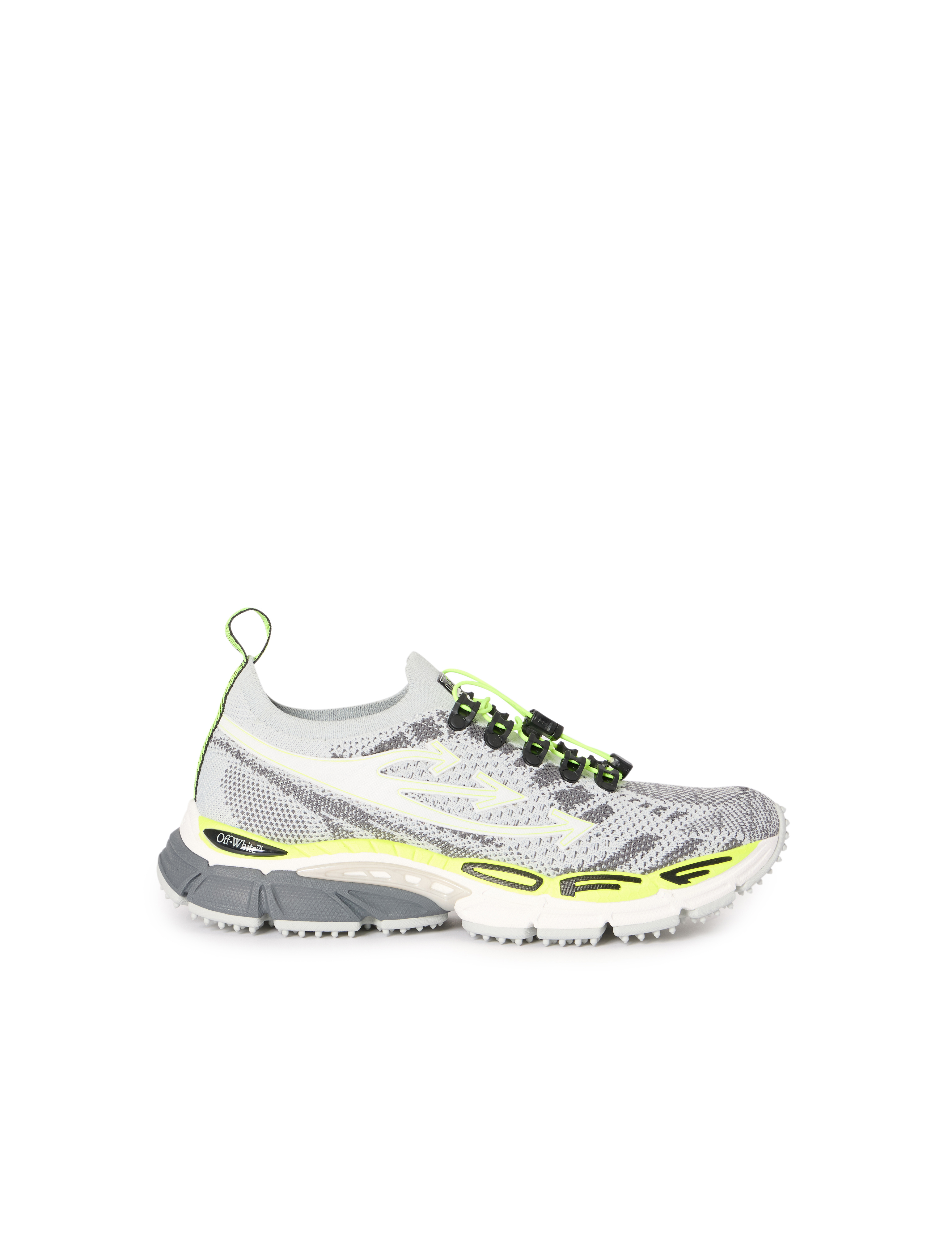 Off-white Multicolor Polyester Athletic Sneakers In Gray