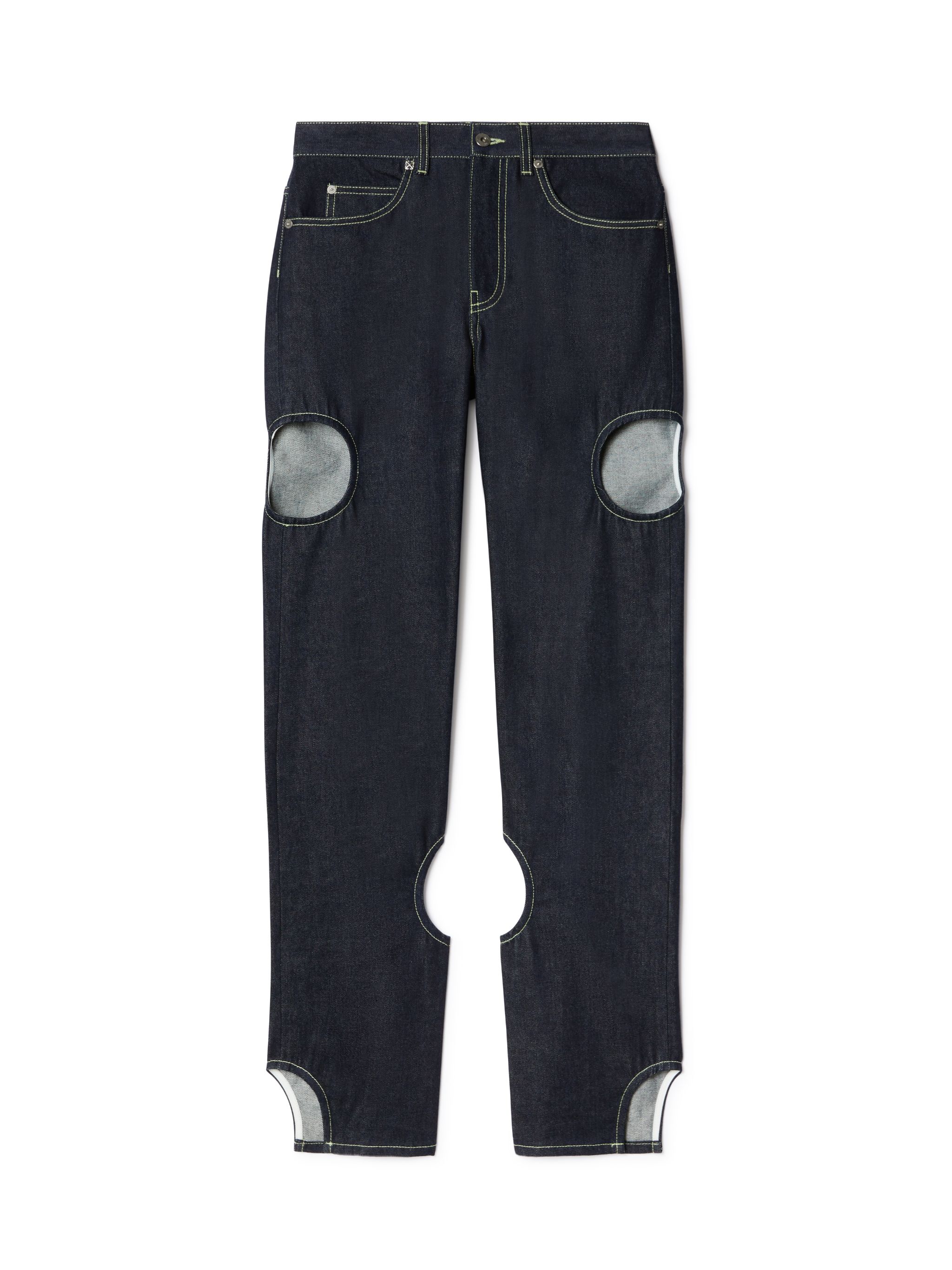 Off-white Blue Meteor Jeans In Blue