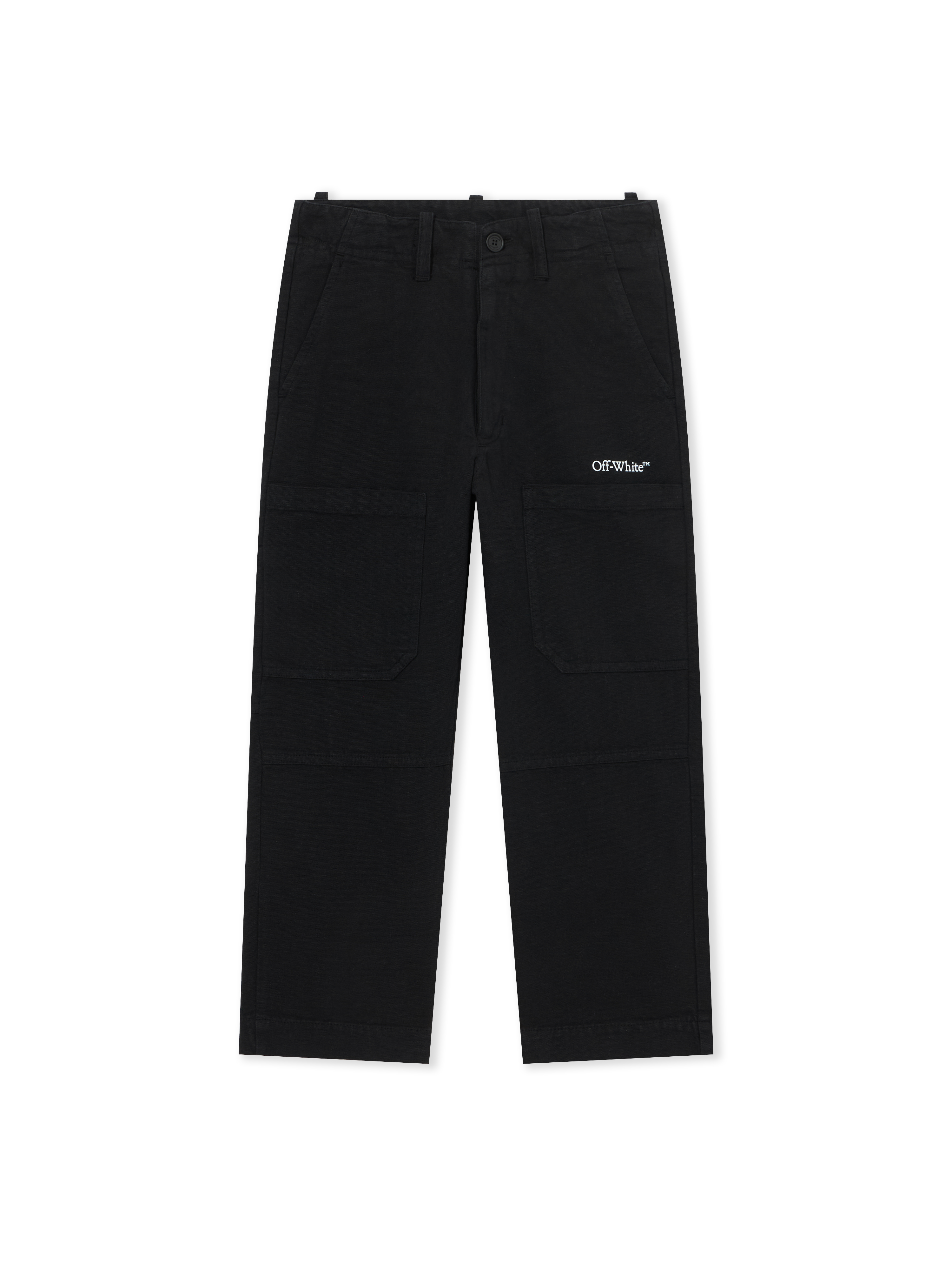  Off White Bookish Pants - Kids Jungen Kleidung Black 12 