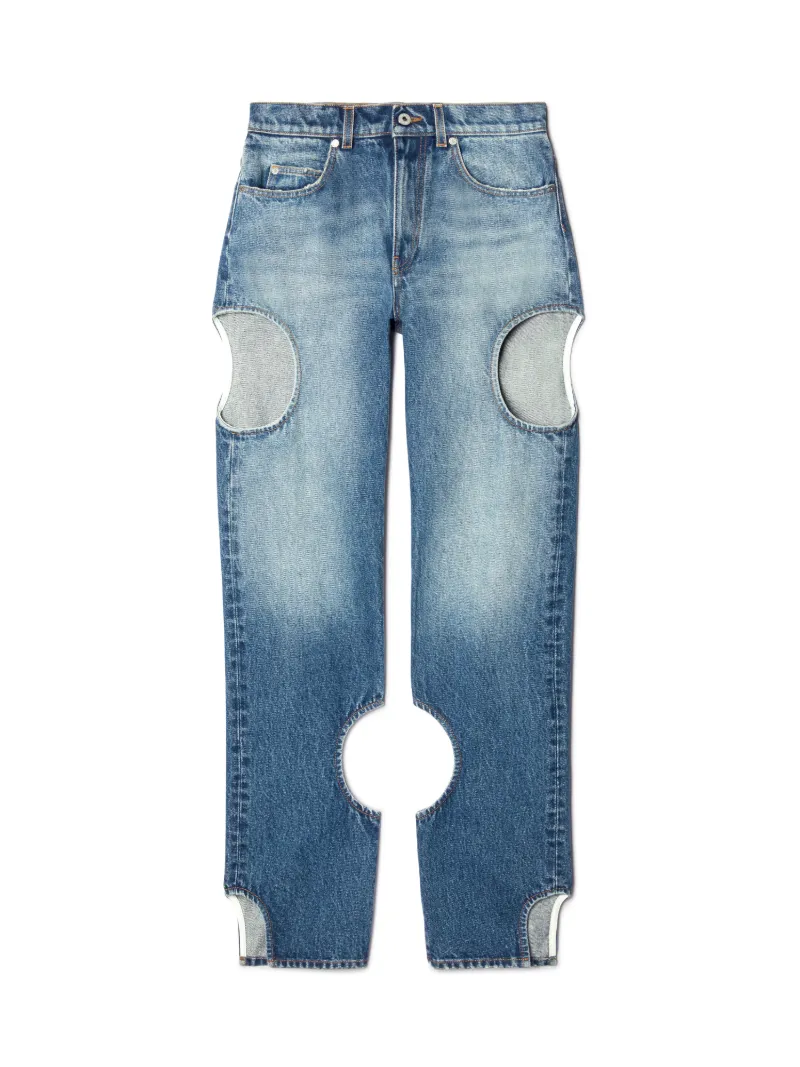 Off-white Off Stamp Rib Tank Top In Blue